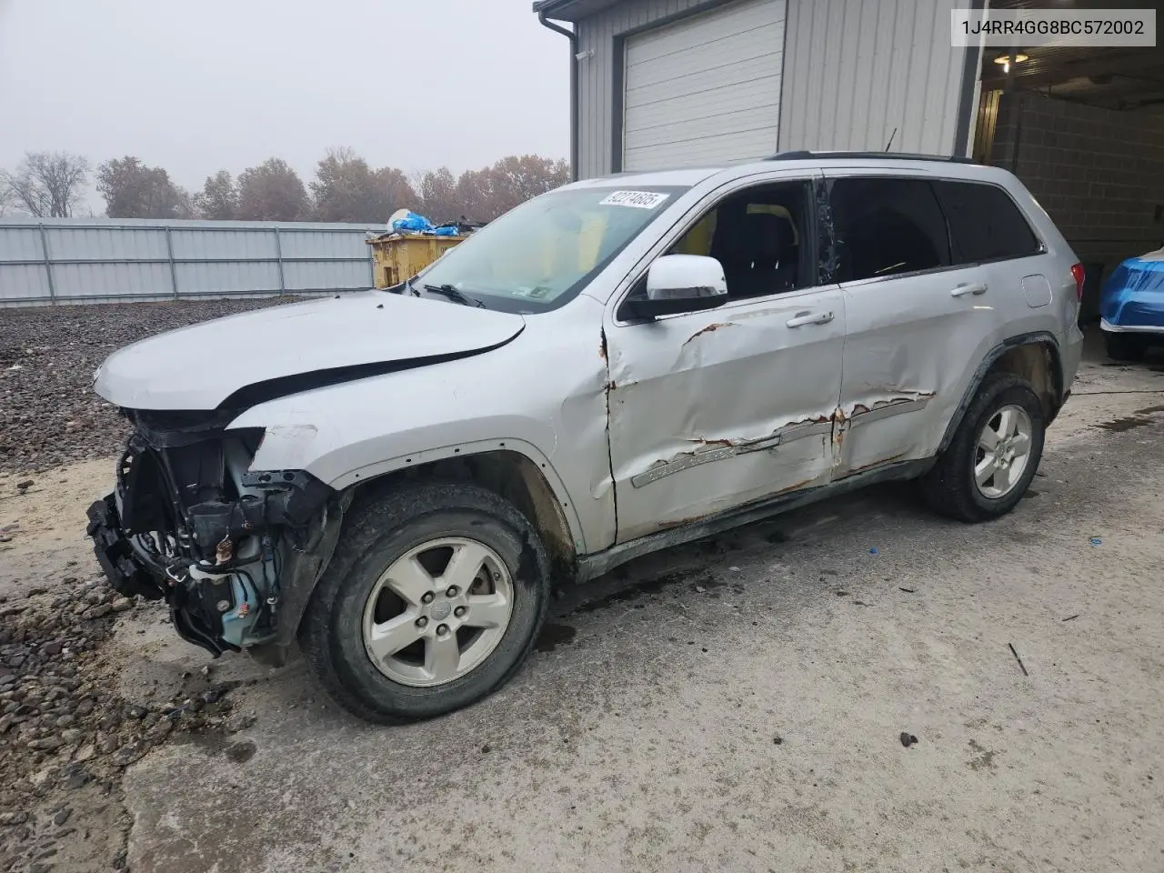 1J4RR4GG8BC572002 2011 Jeep Grand Cherokee Laredo