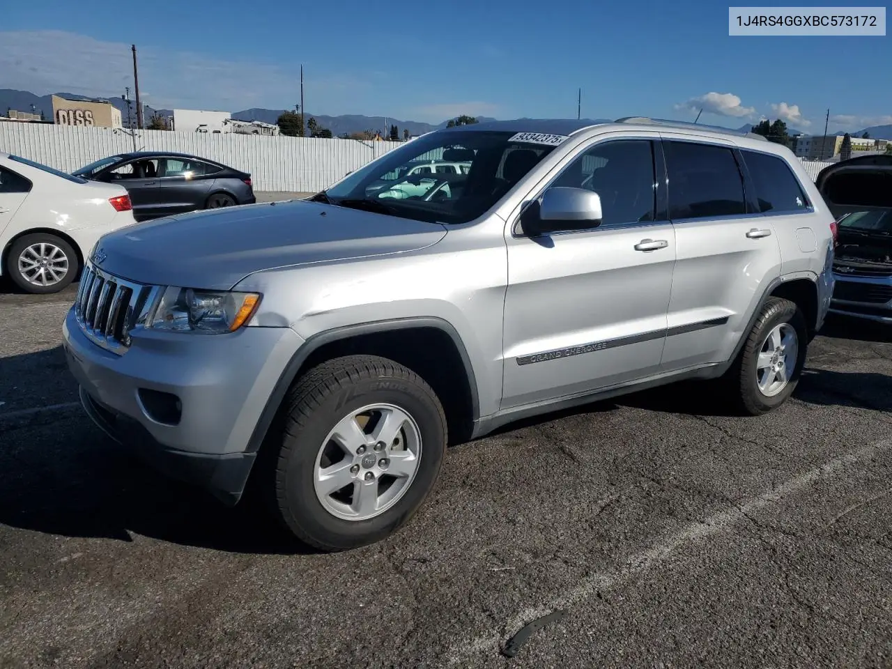 1J4RS4GGXBC573172 2011 Jeep Grand Cherokee Laredo
