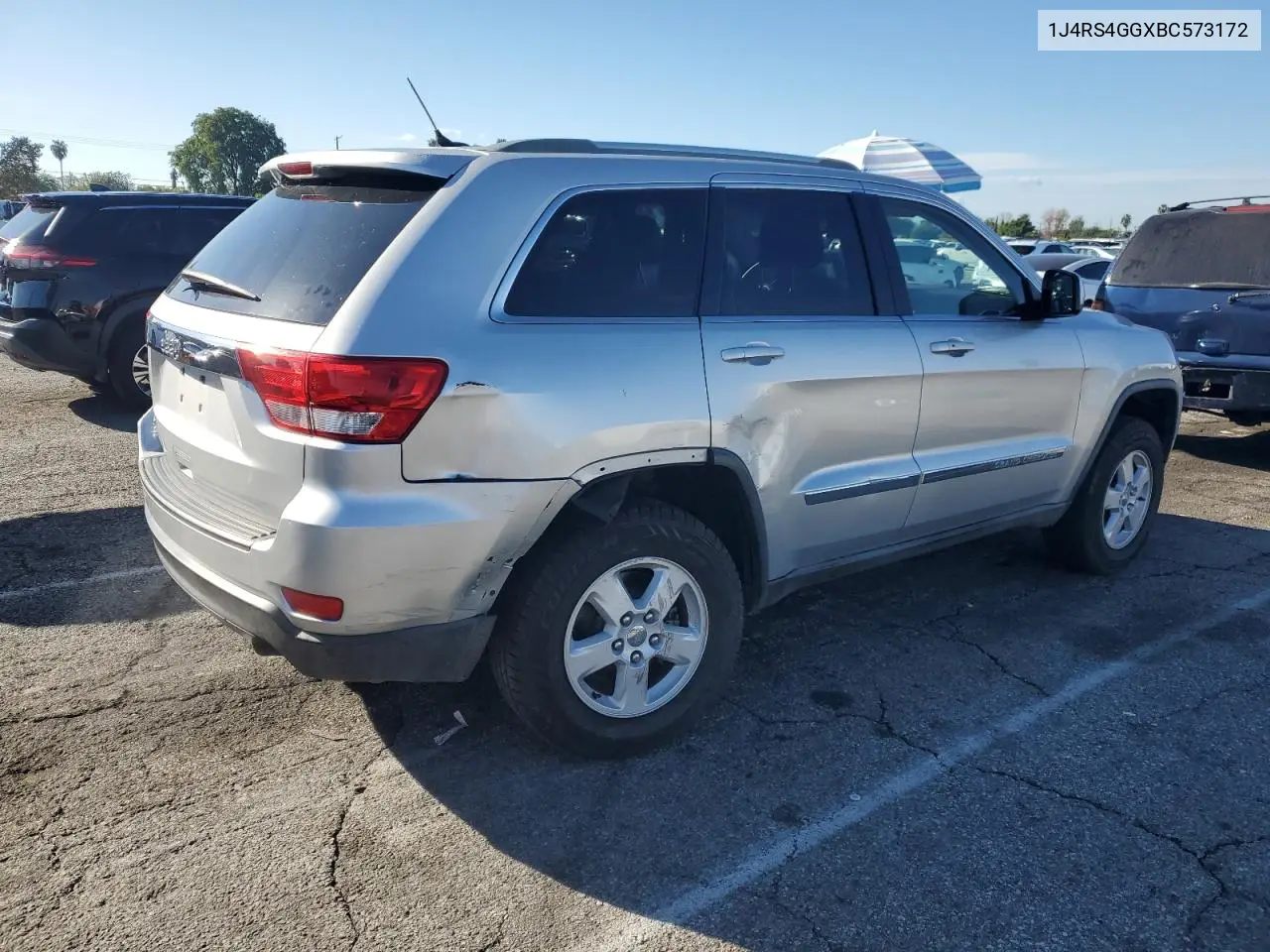 1J4RS4GGXBC573172 2011 Jeep Grand Cherokee Laredo