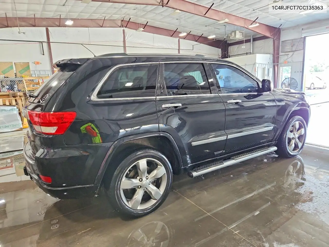 2012 Jeep Grand Cherokee Overland VIN: 1C4RJFCT7CC135363 Lot: 61369786