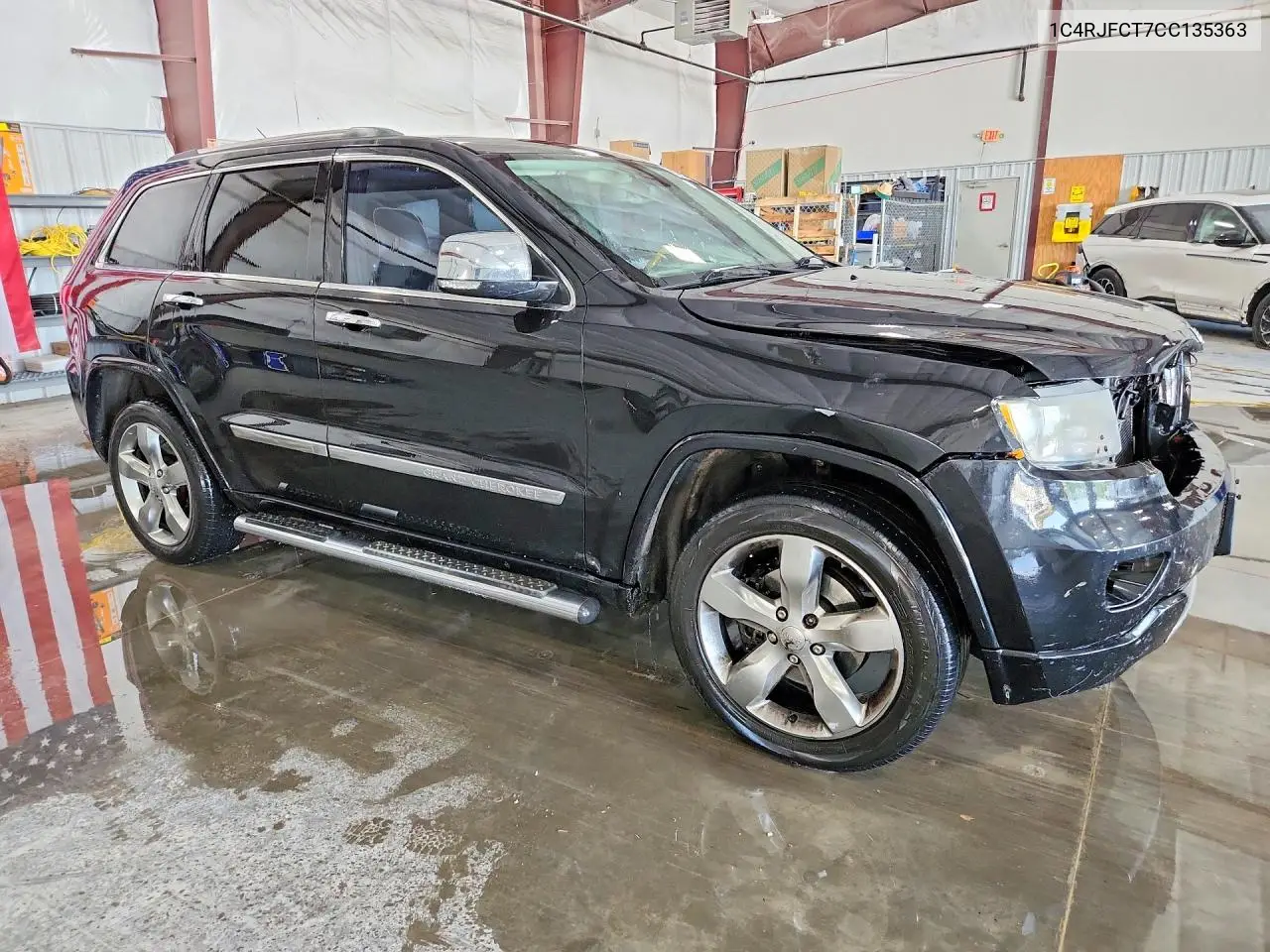 2012 Jeep Grand Cherokee Overland VIN: 1C4RJFCT7CC135363 Lot: 61369786