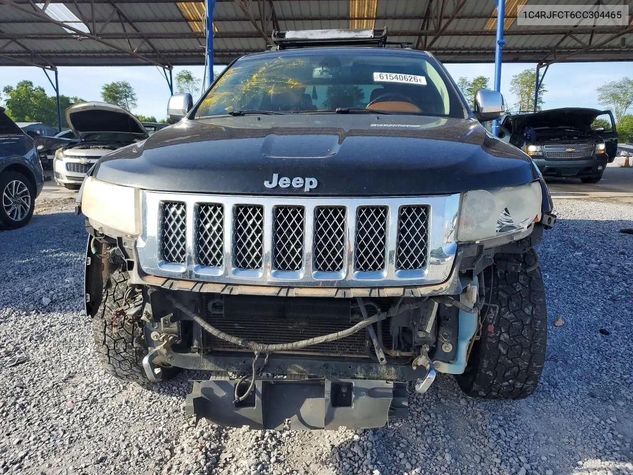 1C4RJFCT6CC304465 2012 Jeep Grand Cherokee Overland