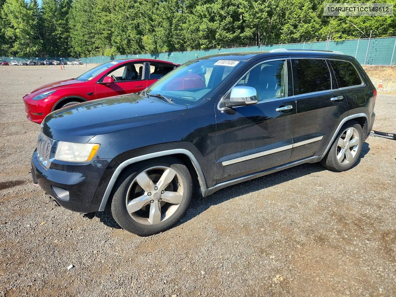 2012 Jeep Grand Cherokee Overland VIN: 1C4RJFCT1CC148612 Lot: 61807636