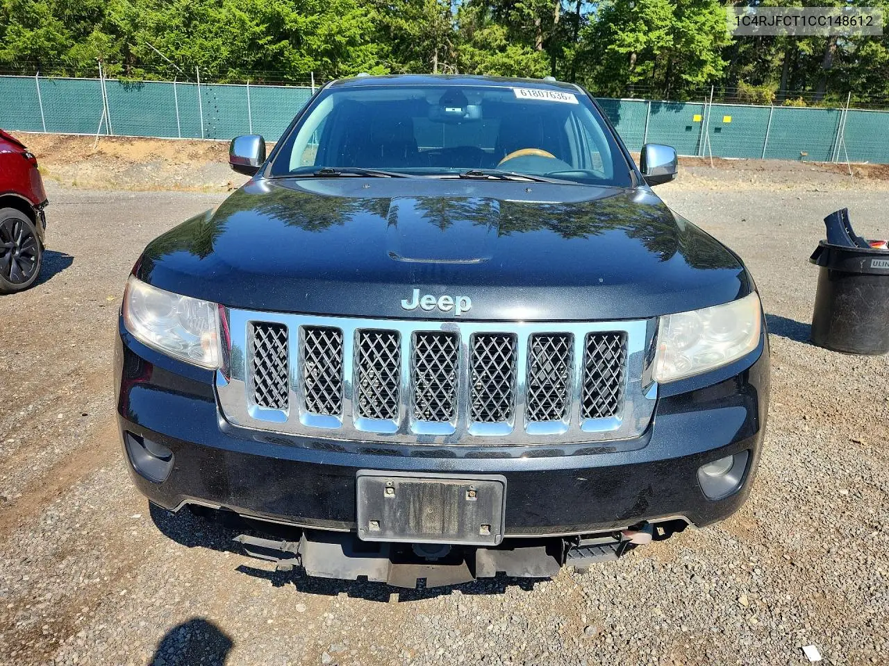 2012 Jeep Grand Cherokee Overland VIN: 1C4RJFCT1CC148612 Lot: 61807636