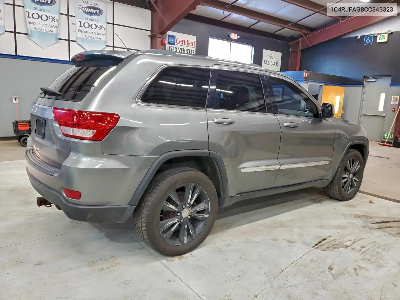 1C4RJFAG8CC343323 2012 Jeep Grand Cherokee Laredo