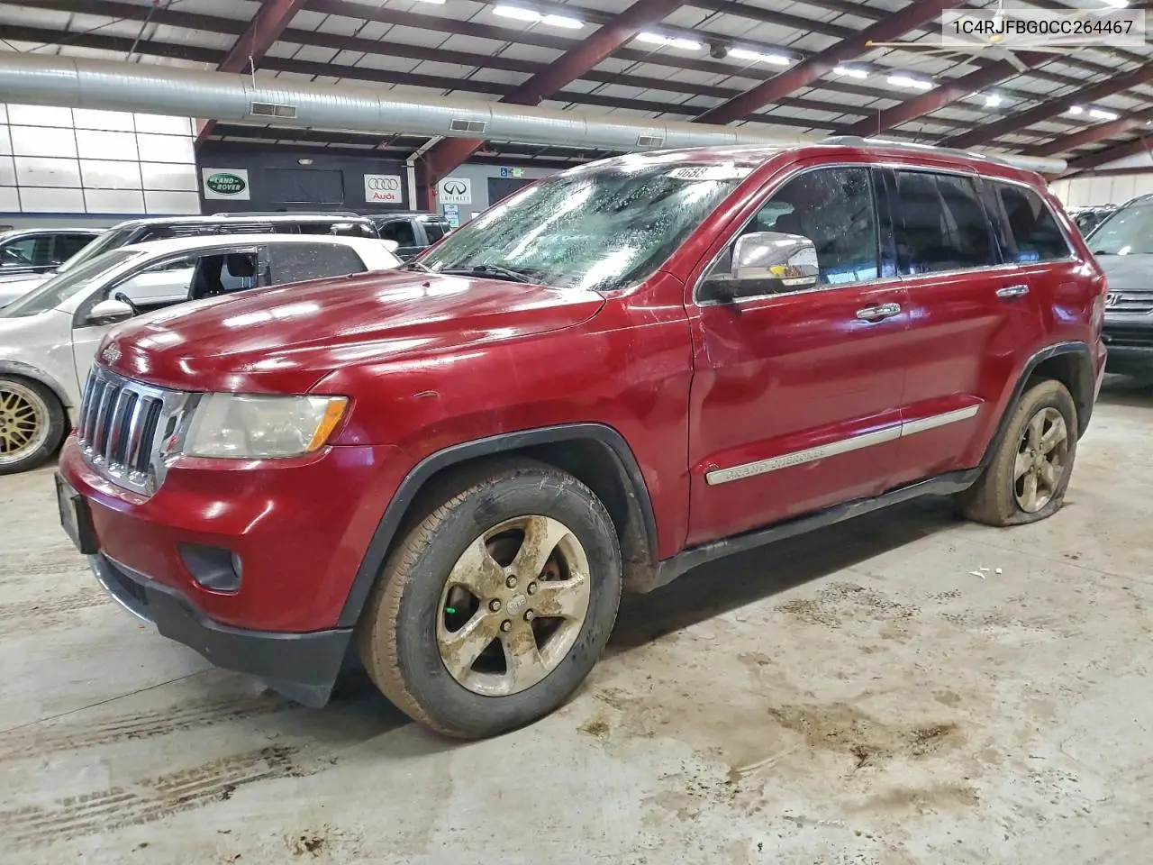 1C4RJFBG0CC264467 2012 Jeep Grand Cherokee Limited