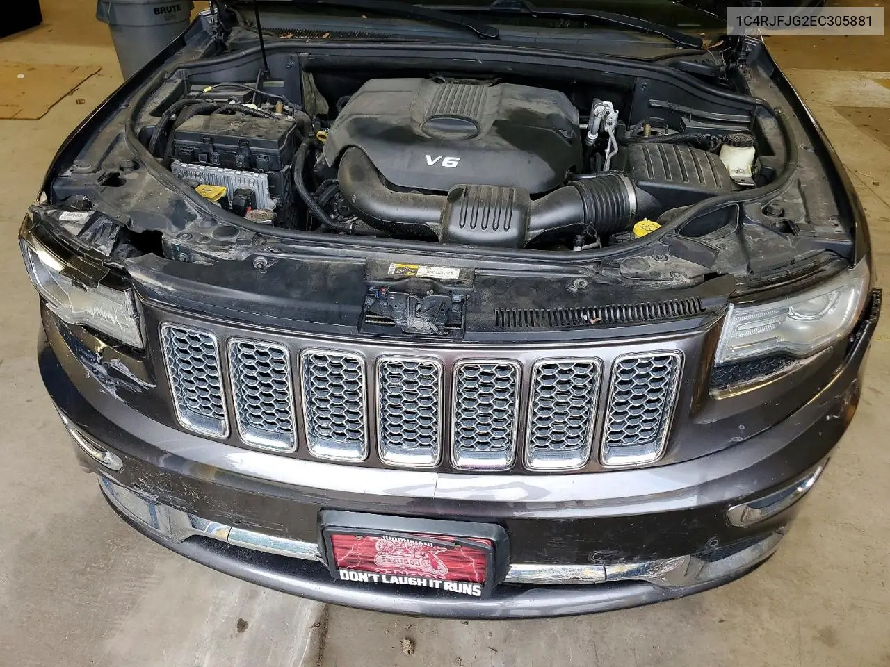 2014 Jeep Grand Cherokee Summit VIN: 1C4RJFJG2EC305881 Lot: 55355476