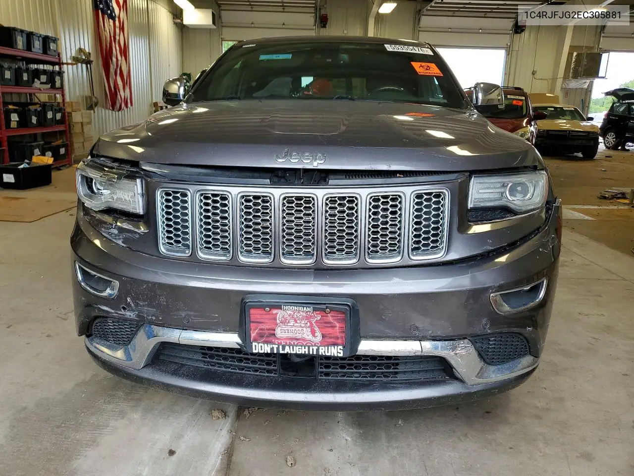 2014 Jeep Grand Cherokee Summit VIN: 1C4RJFJG2EC305881 Lot: 55355476