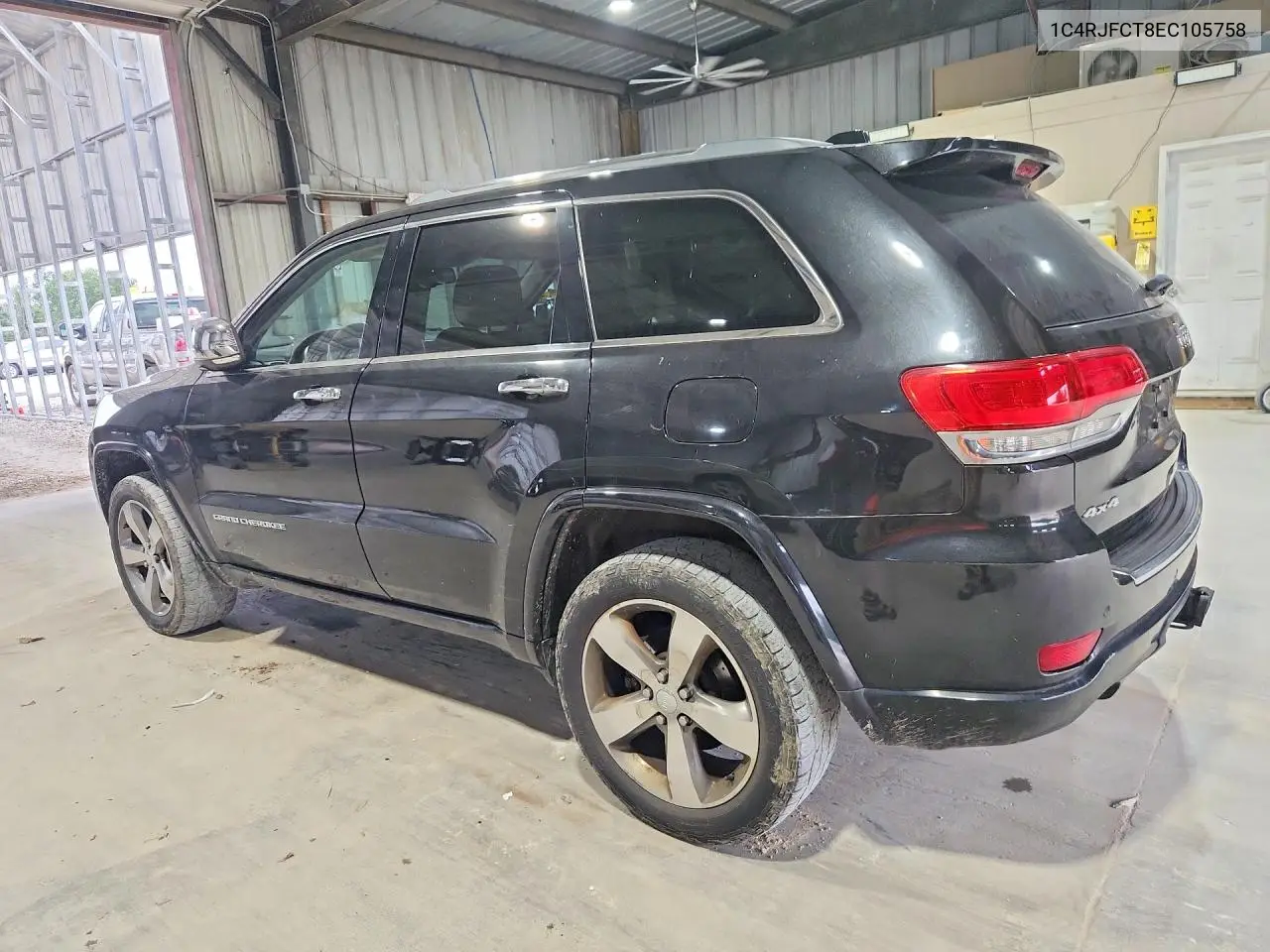 1C4RJFCT8EC105758 2014 Jeep Grand Cherokee Overland
