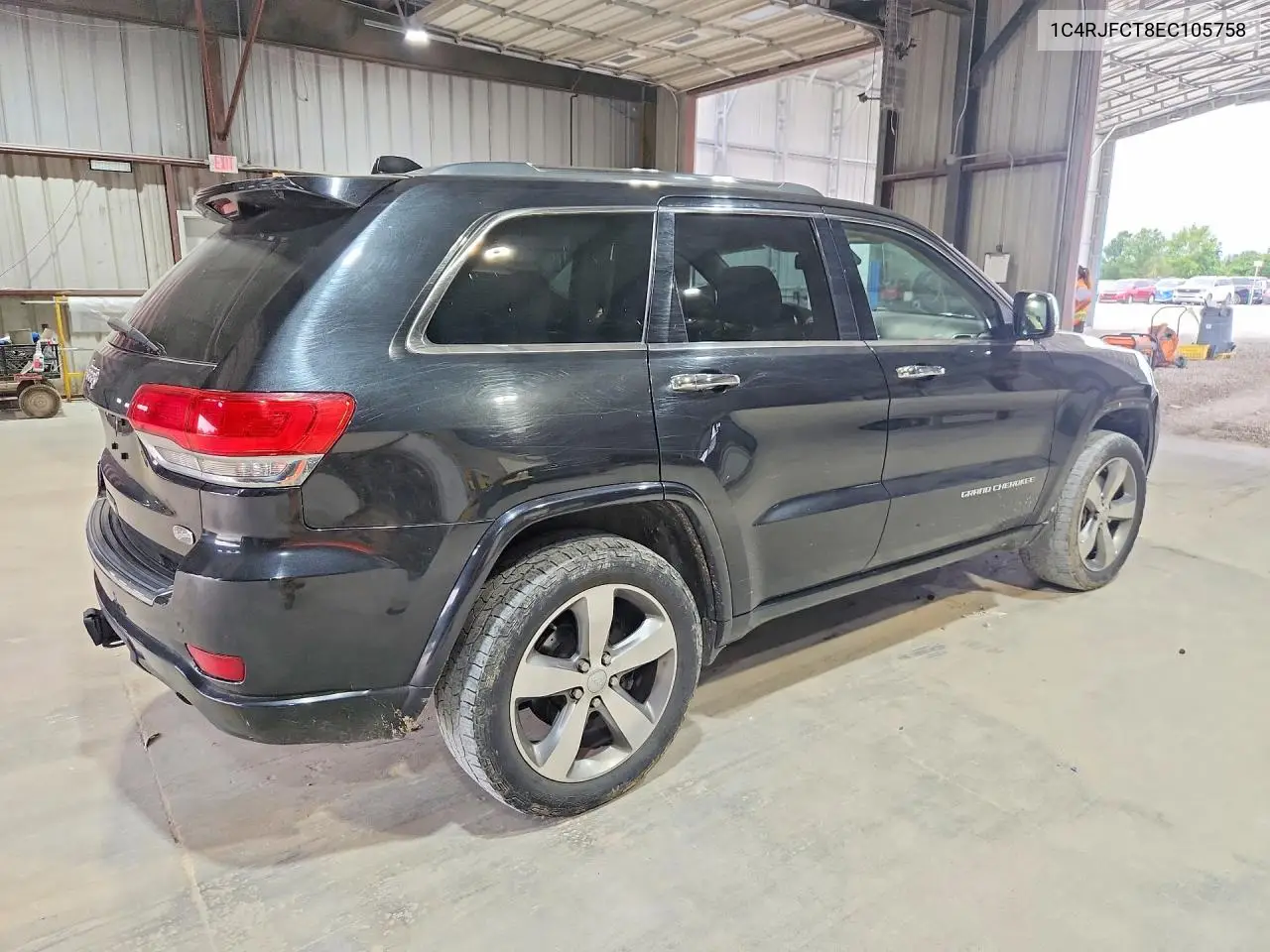 1C4RJFCT8EC105758 2014 Jeep Grand Cherokee Overland
