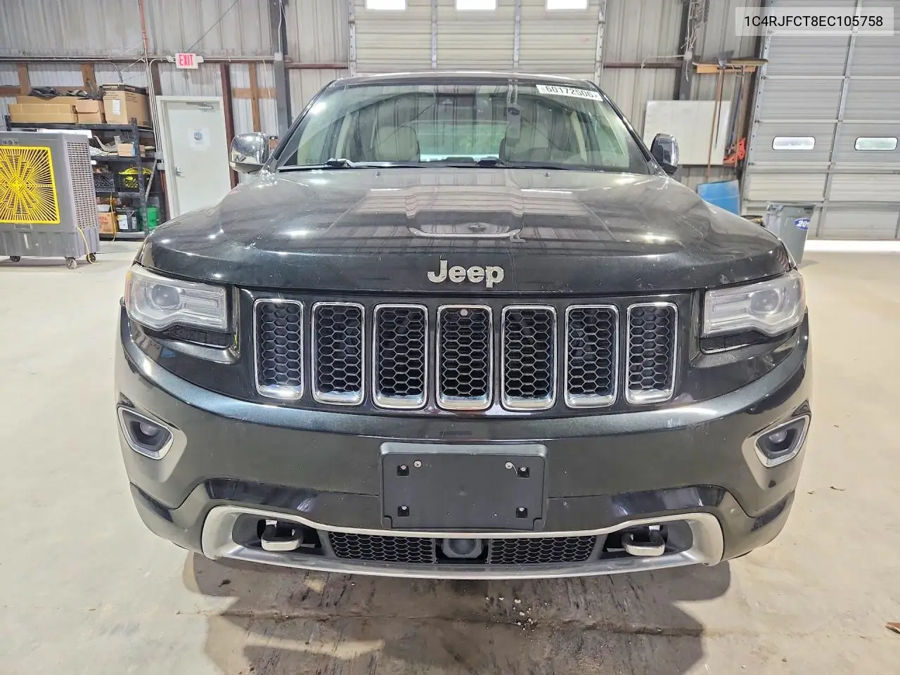 1C4RJFCT8EC105758 2014 Jeep Grand Cherokee Overland