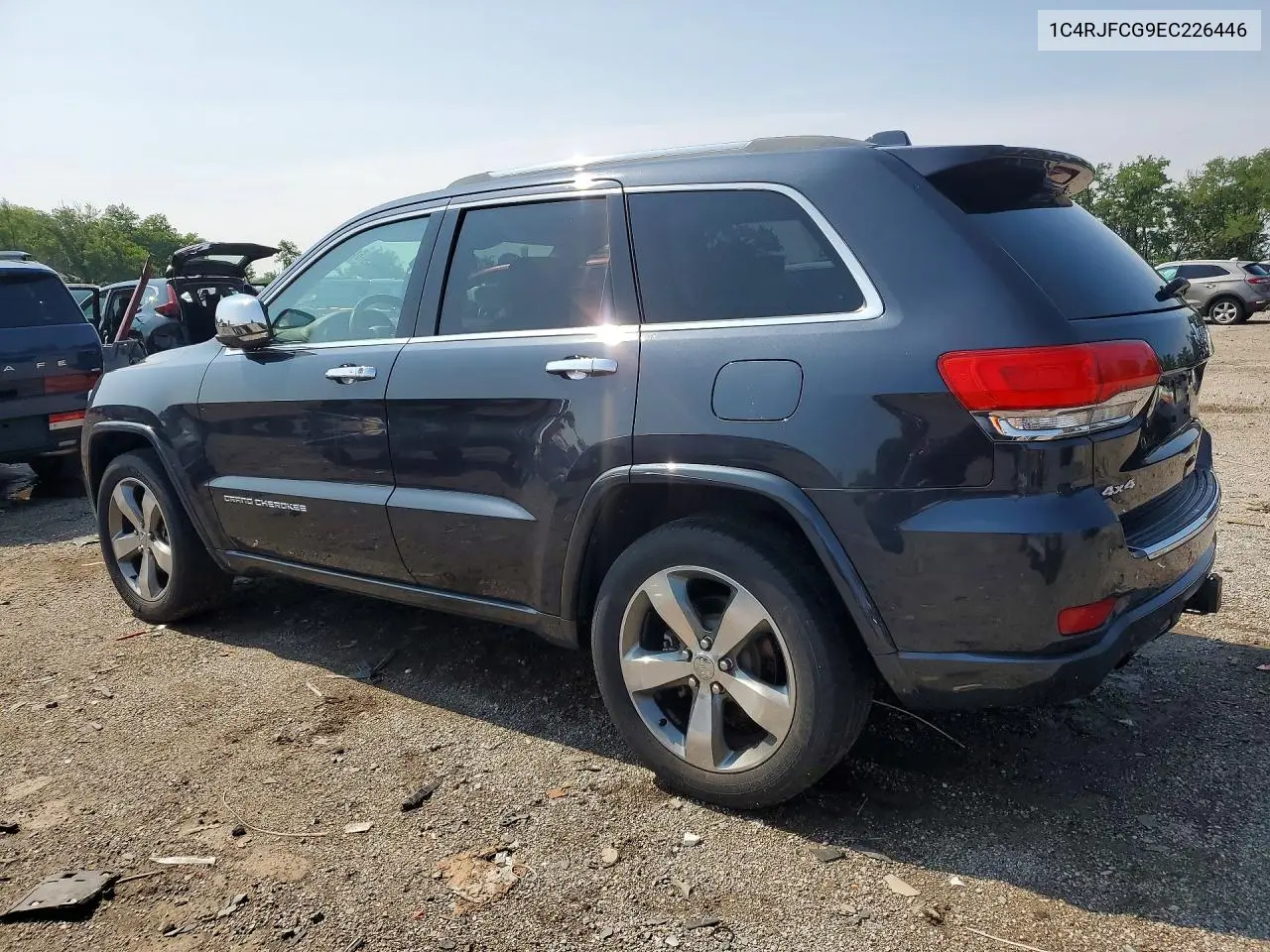 2014 Jeep Grand Cherokee Overland VIN: 1C4RJFCG9EC226446 Lot: 61147716