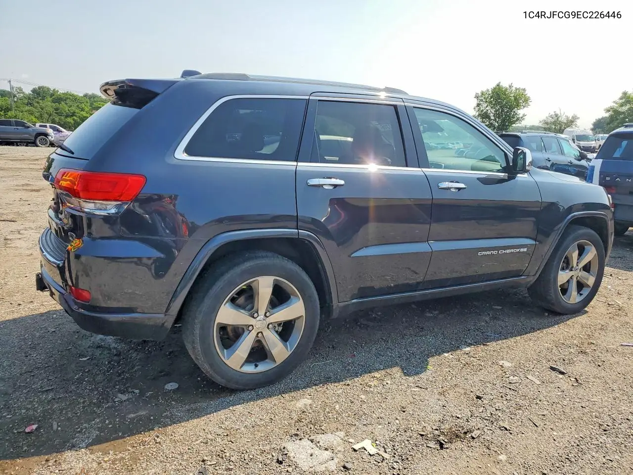 2014 Jeep Grand Cherokee Overland VIN: 1C4RJFCG9EC226446 Lot: 61147716
