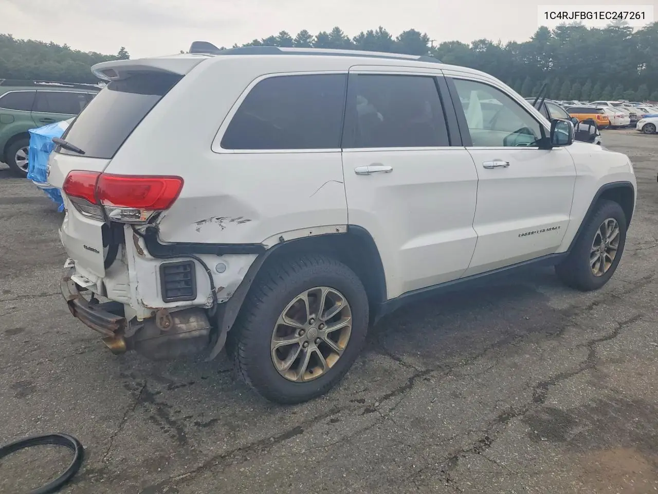 2014 Jeep Grand Cherokee Limited VIN: 1C4RJFBG1EC247261 Lot: 61283186