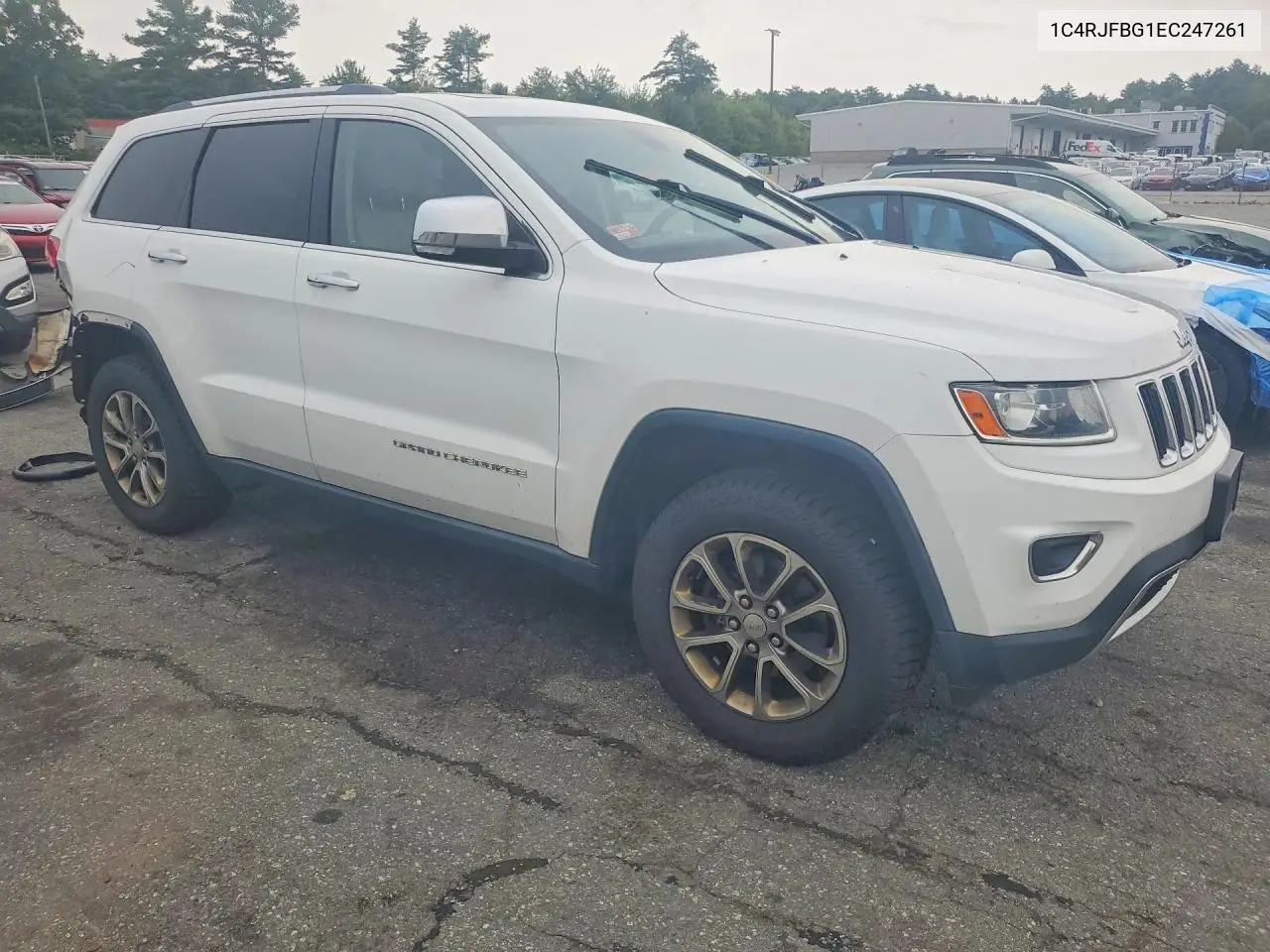 2014 Jeep Grand Cherokee Limited VIN: 1C4RJFBG1EC247261 Lot: 61283186