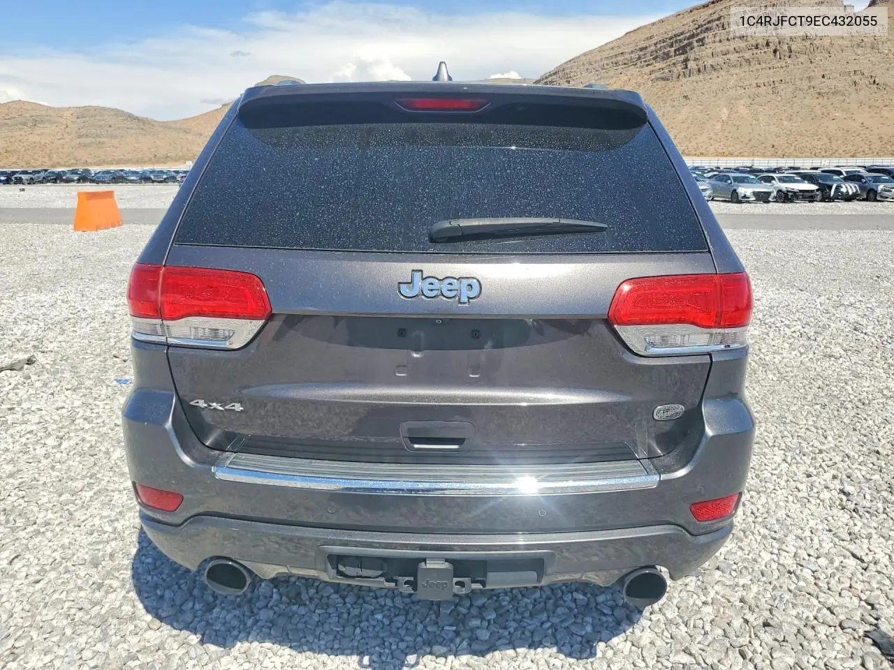 2014 Jeep Grand Cherokee Overland VIN: 1C4RJFCT9EC432055 Lot: 61428356