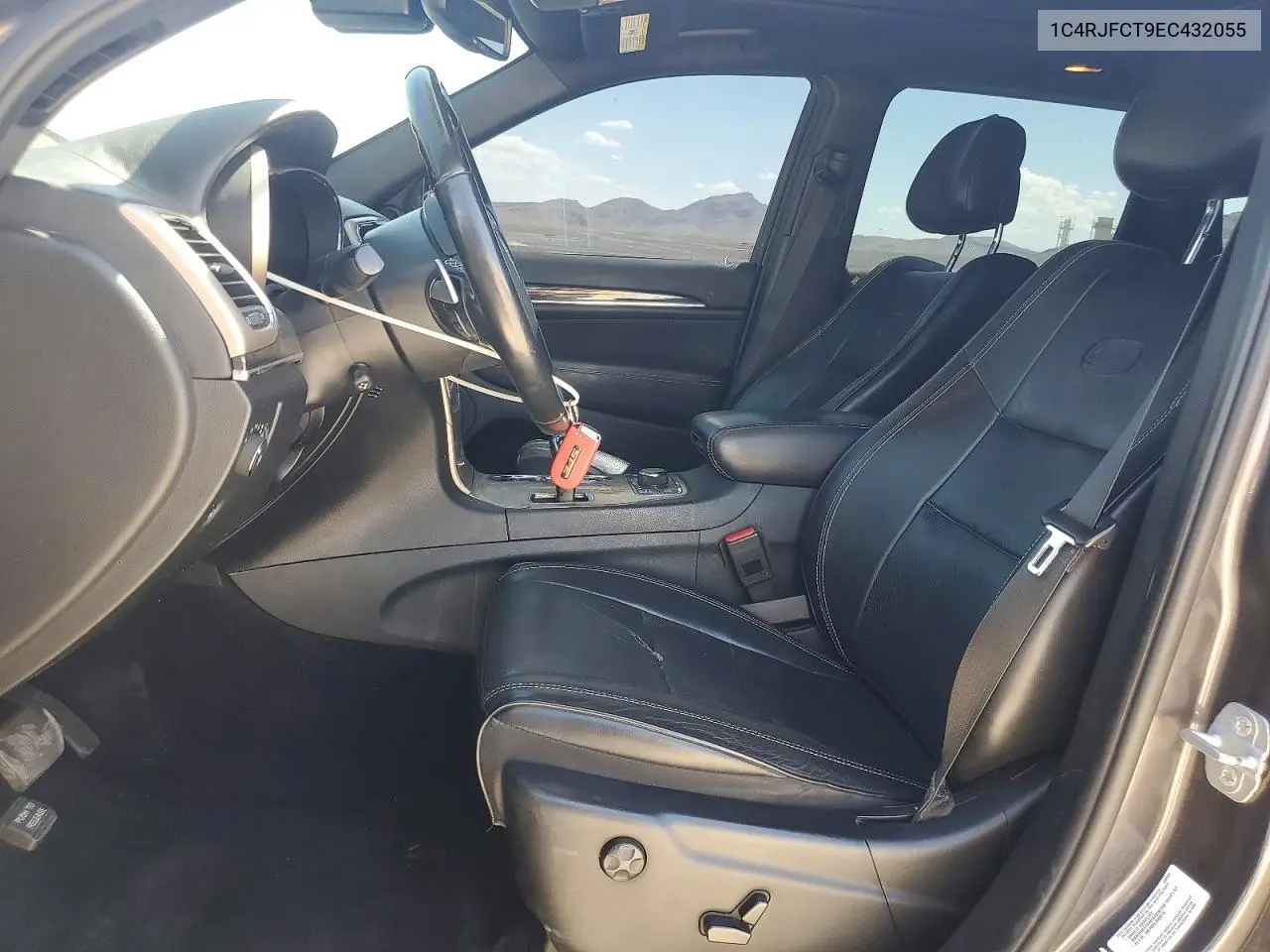 2014 Jeep Grand Cherokee Overland VIN: 1C4RJFCT9EC432055 Lot: 61428356