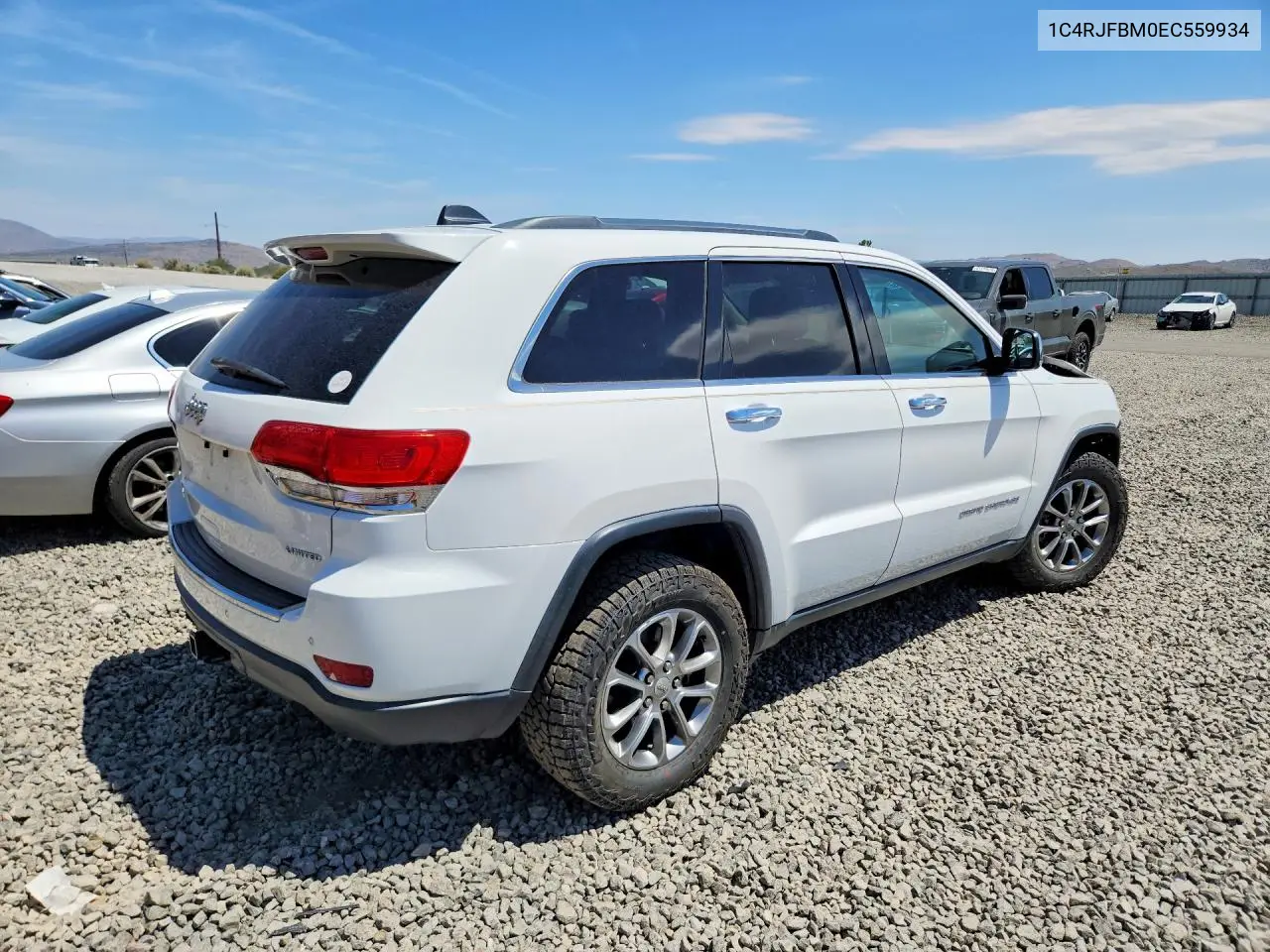 2014 Jeep Grand Cherokee Limited VIN: 1C4RJFBM0EC559934 Lot: 61435466