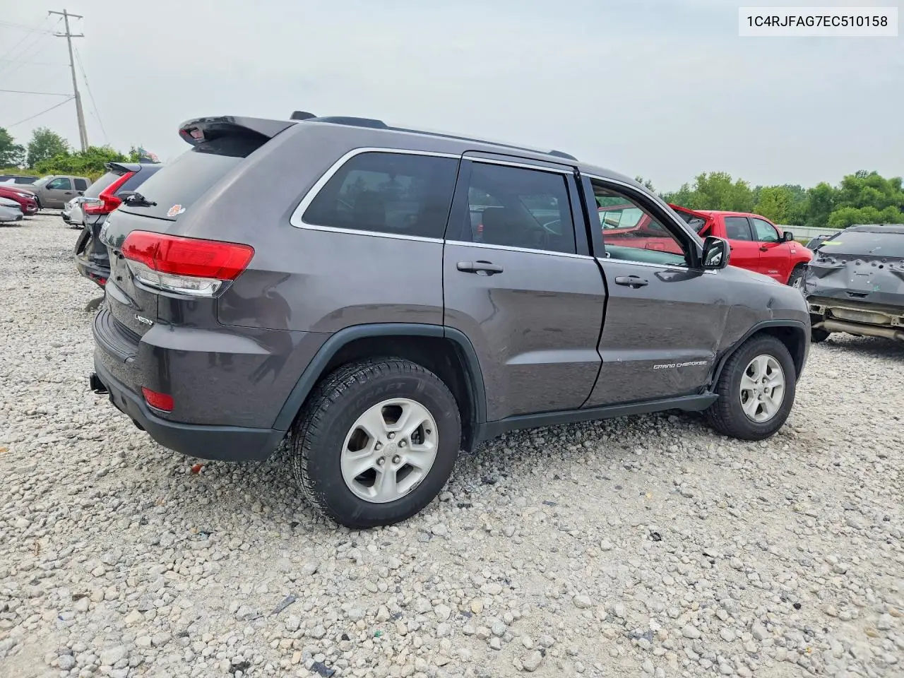 2014 Jeep Grand Cherokee Laredo VIN: 1C4RJFAG7EC510158 Lot: 61578936