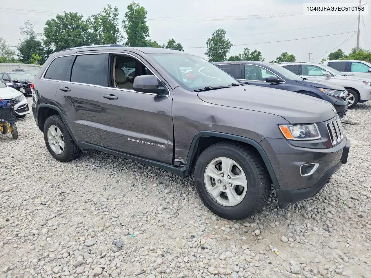 2014 Jeep Grand Cherokee Laredo VIN: 1C4RJFAG7EC510158 Lot: 61578936