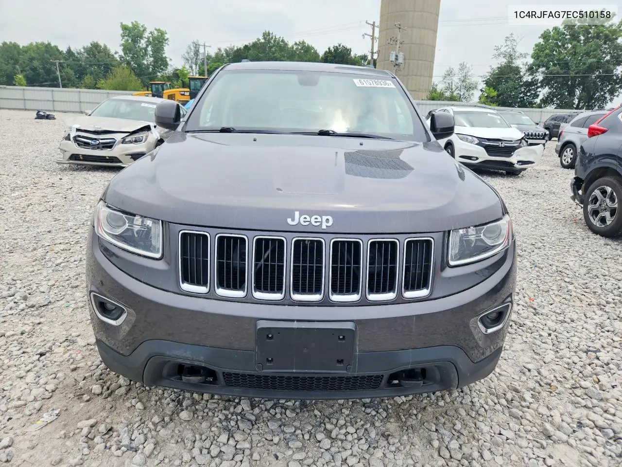 2014 Jeep Grand Cherokee Laredo VIN: 1C4RJFAG7EC510158 Lot: 61578936