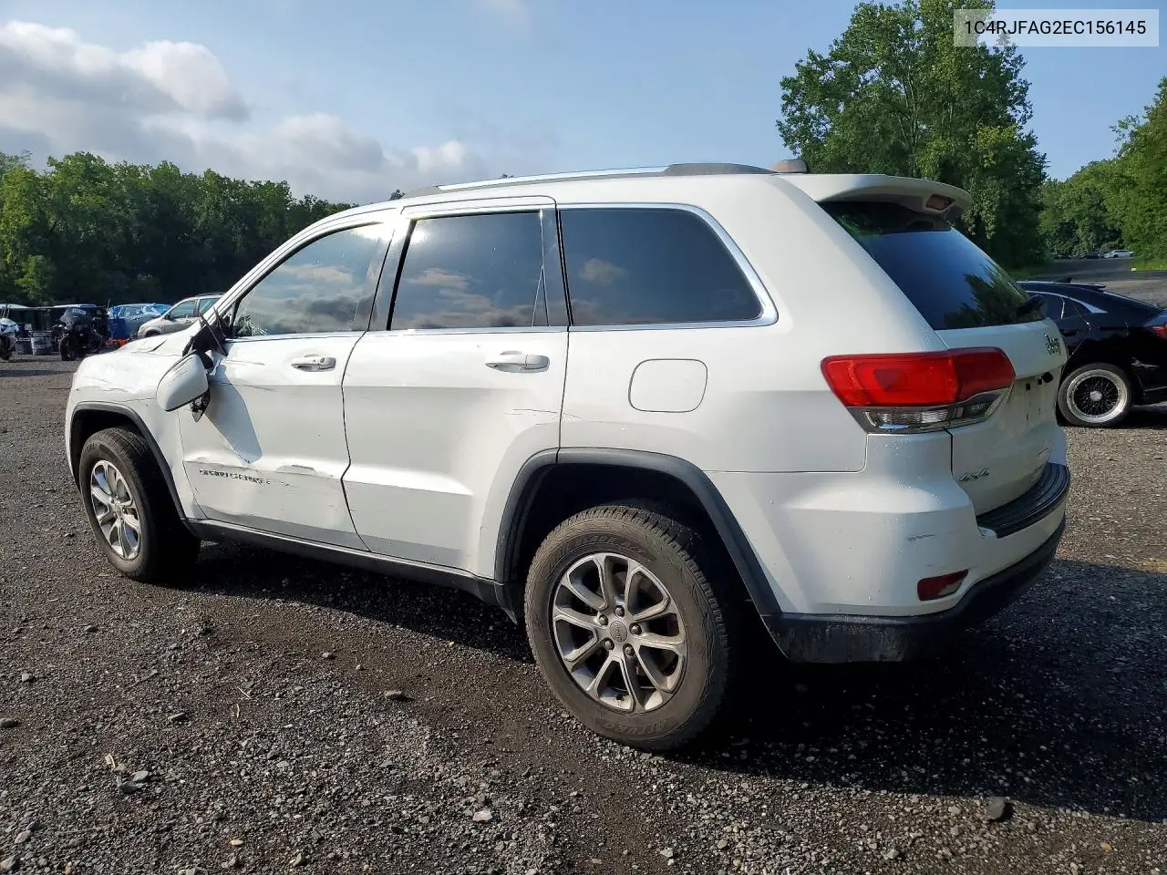 2014 Jeep Grand Cherokee Laredo VIN: 1C4RJFAG2EC156145 Lot: 61924466