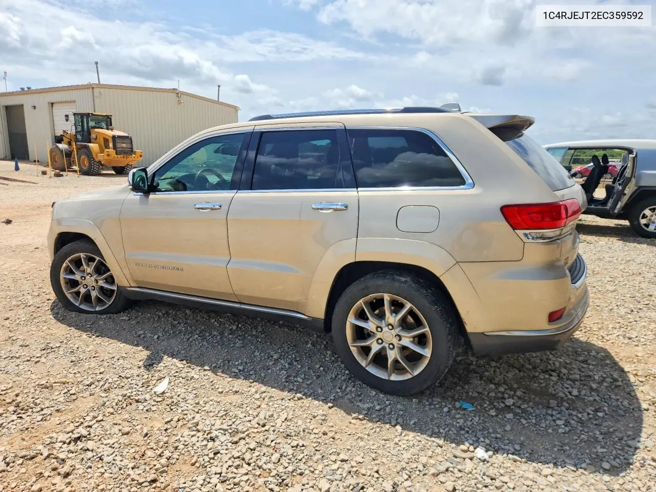 2014 Jeep Grand Cherokee Summit VIN: 1C4RJEJT2EC359592 Lot: 62046396