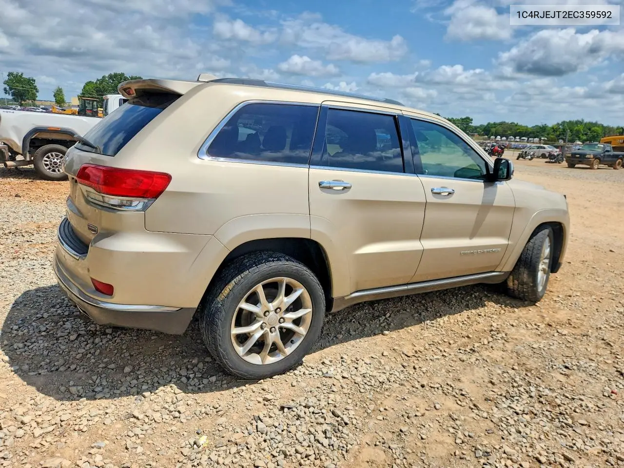 2014 Jeep Grand Cherokee Summit VIN: 1C4RJEJT2EC359592 Lot: 62046396