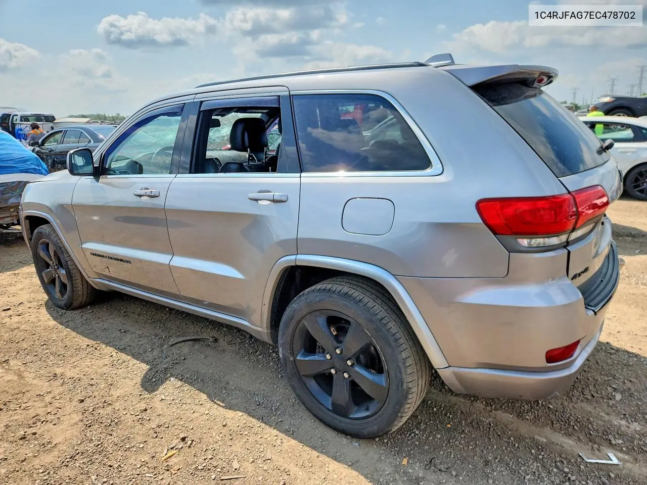 2014 Jeep Grand Cherokee Laredo VIN: 1C4RJFAG7EC478702 Lot: 62054496