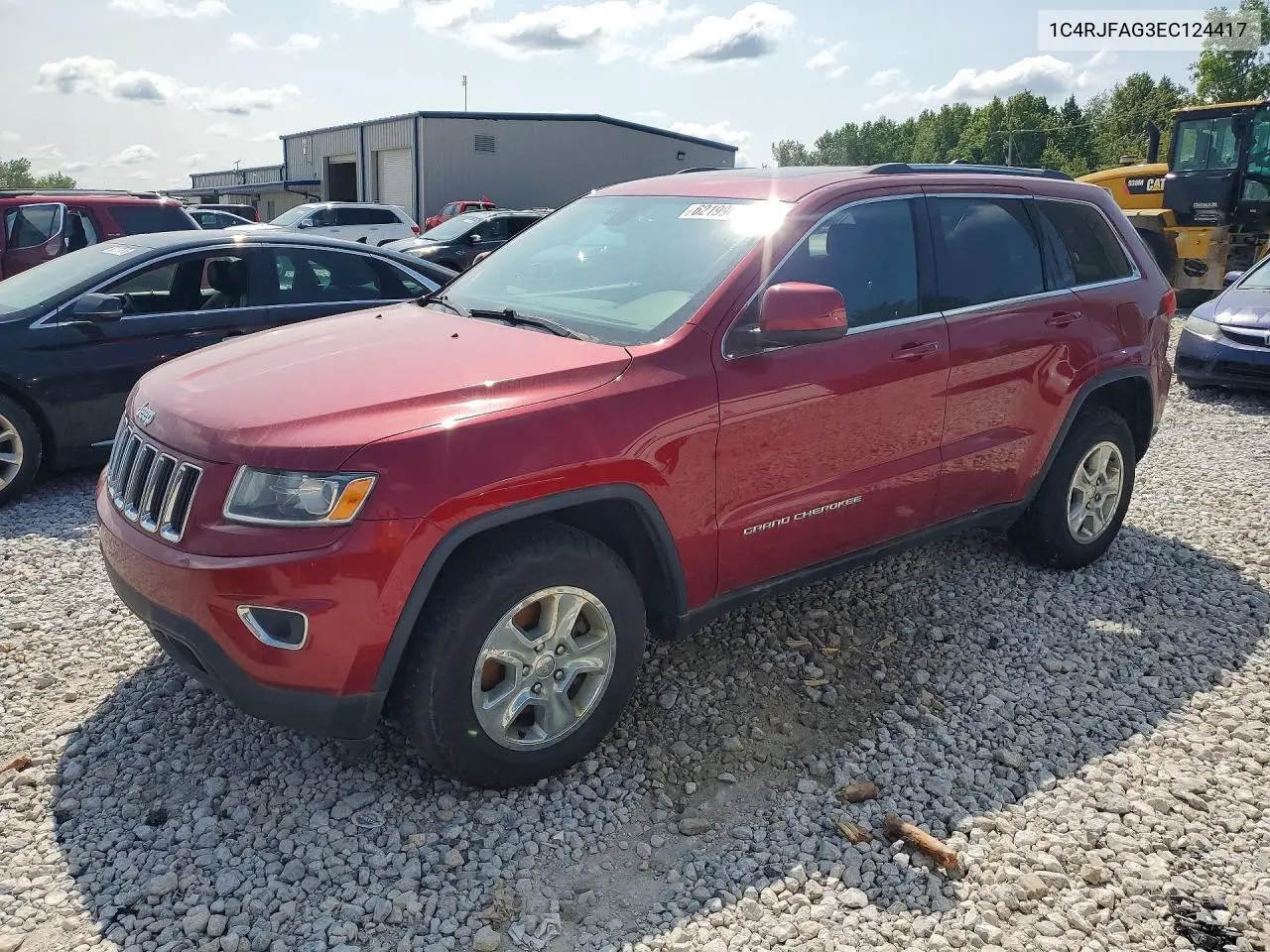 2014 Jeep Grand Cherokee Laredo VIN: 1C4RJFAG3EC124417 Lot: 62199656