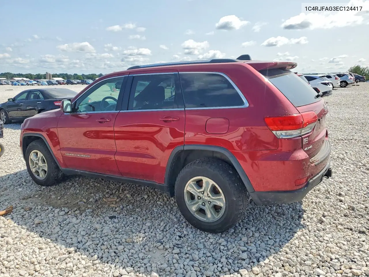 2014 Jeep Grand Cherokee Laredo VIN: 1C4RJFAG3EC124417 Lot: 62199656