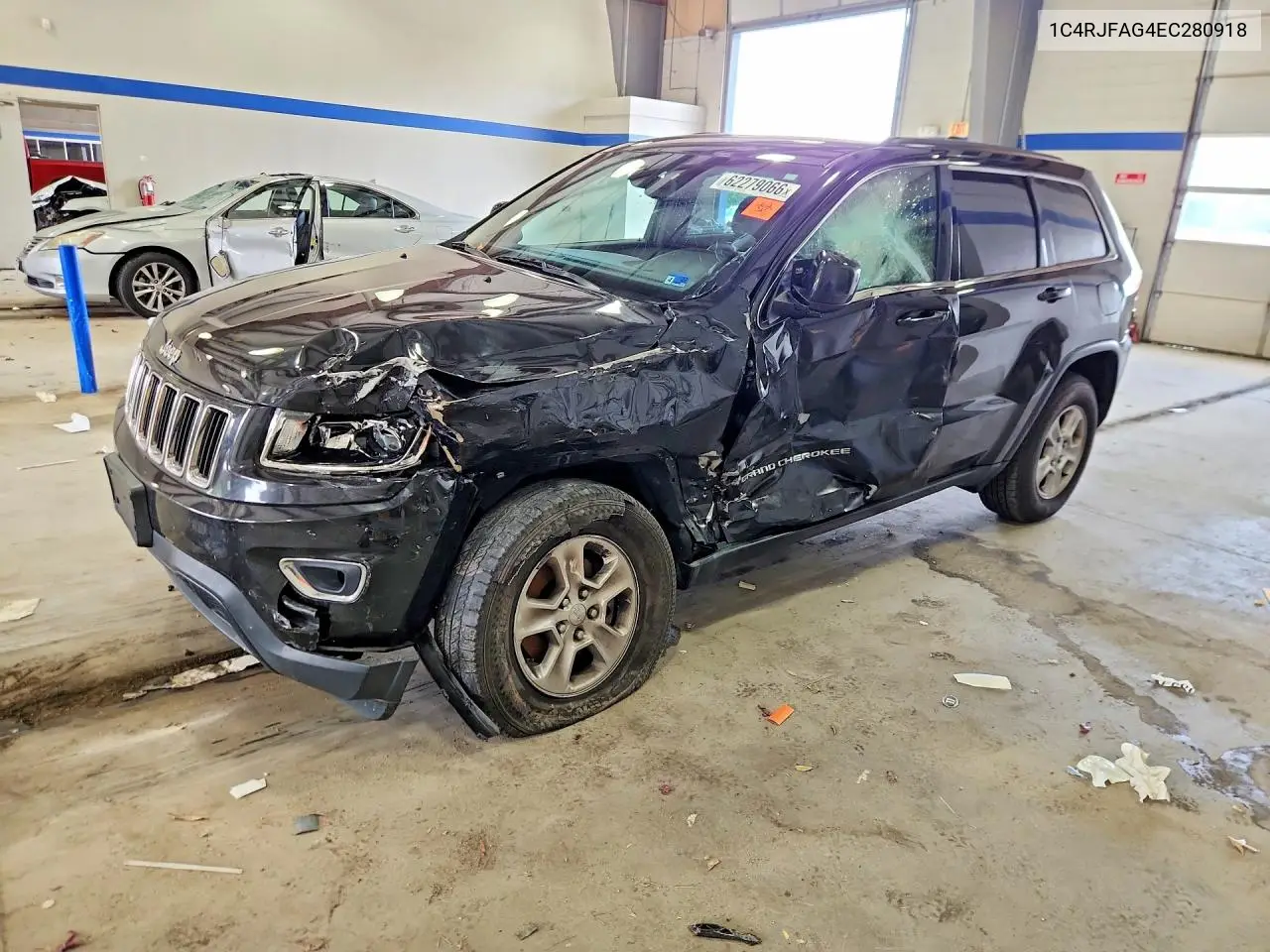 2014 Jeep Grand Cherokee Laredo VIN: 1C4RJFAG4EC280918 Lot: 62279066