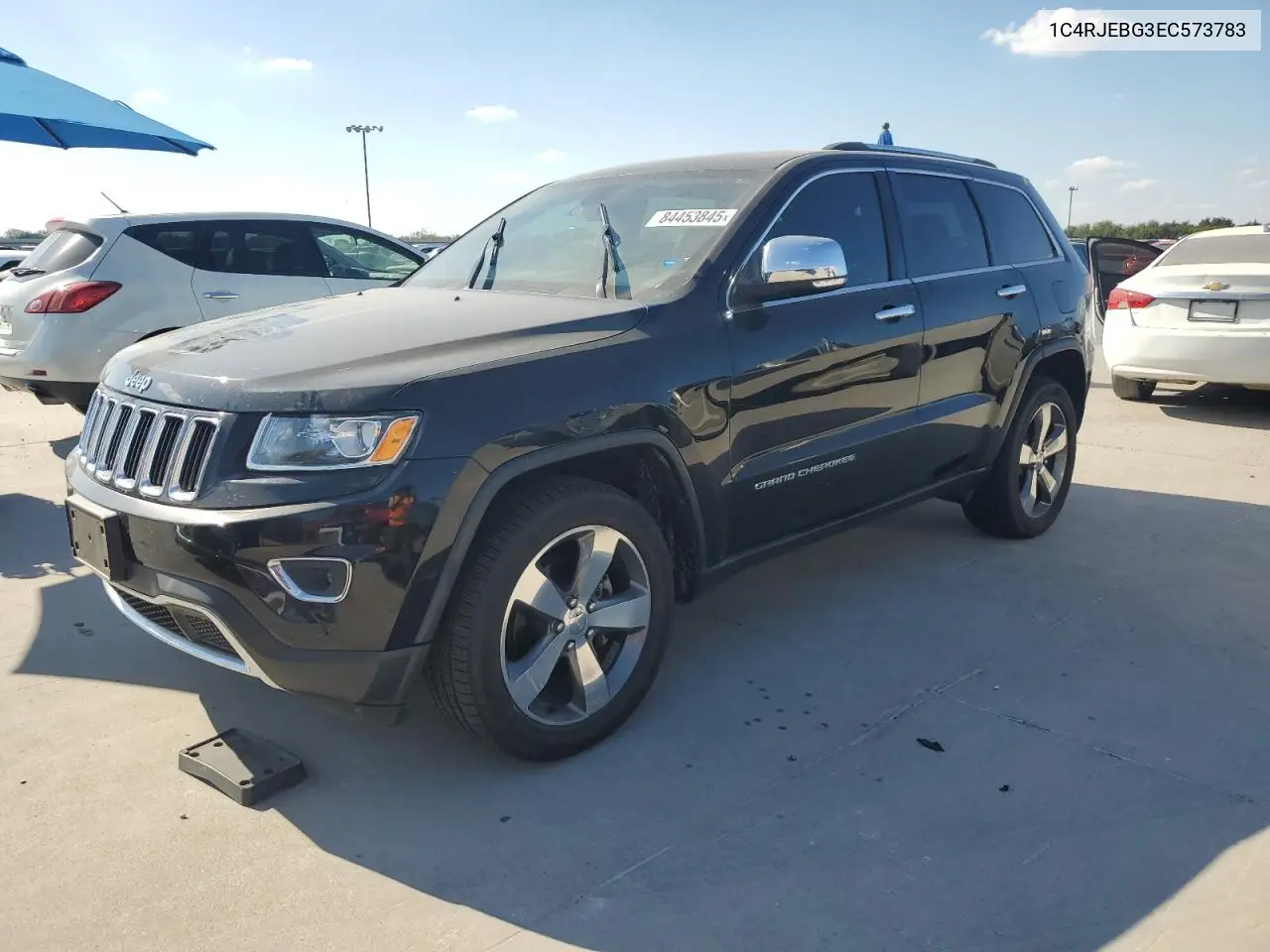 1C4RJEBG3EC573783 2014 Jeep Grand Cherokee Limited