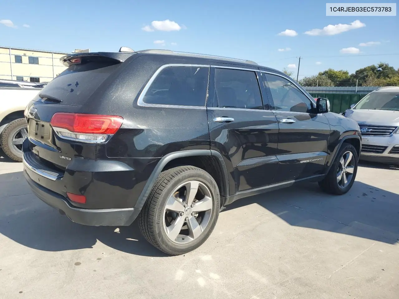 1C4RJEBG3EC573783 2014 Jeep Grand Cherokee Limited