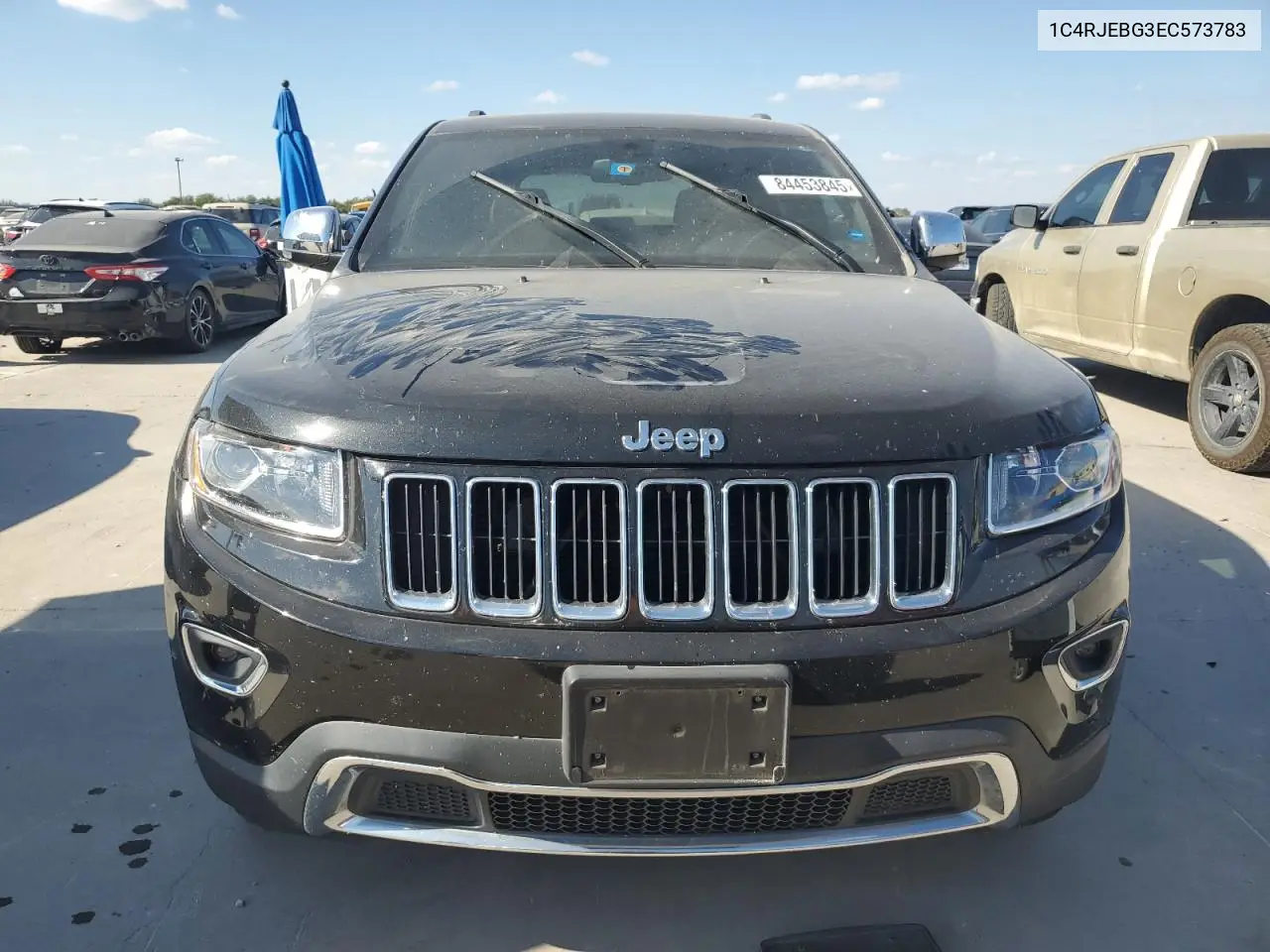1C4RJEBG3EC573783 2014 Jeep Grand Cherokee Limited