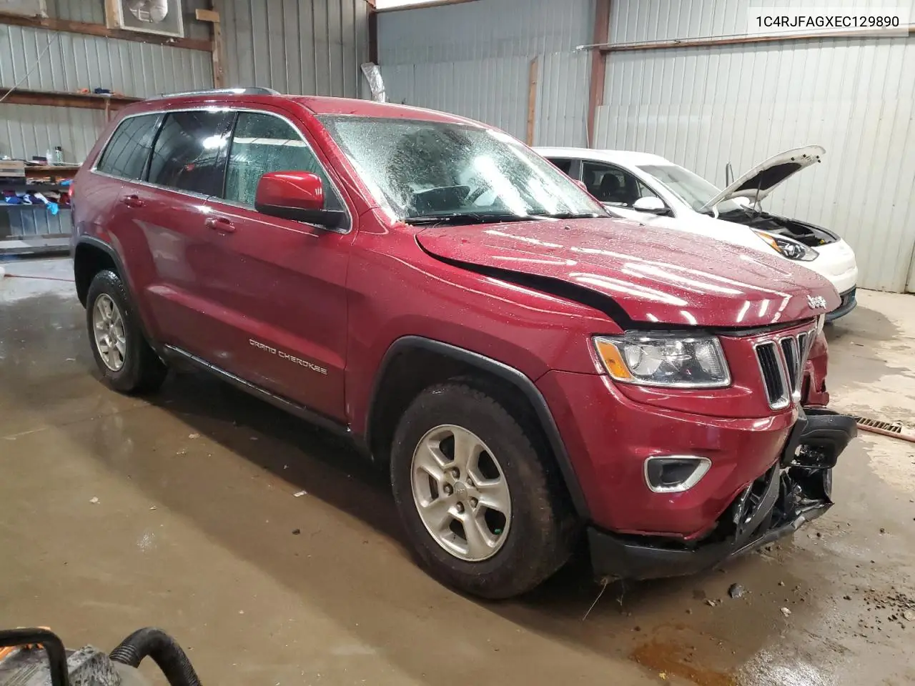 1C4RJFAGXEC129890 2014 Jeep Grand Cherokee Laredo
