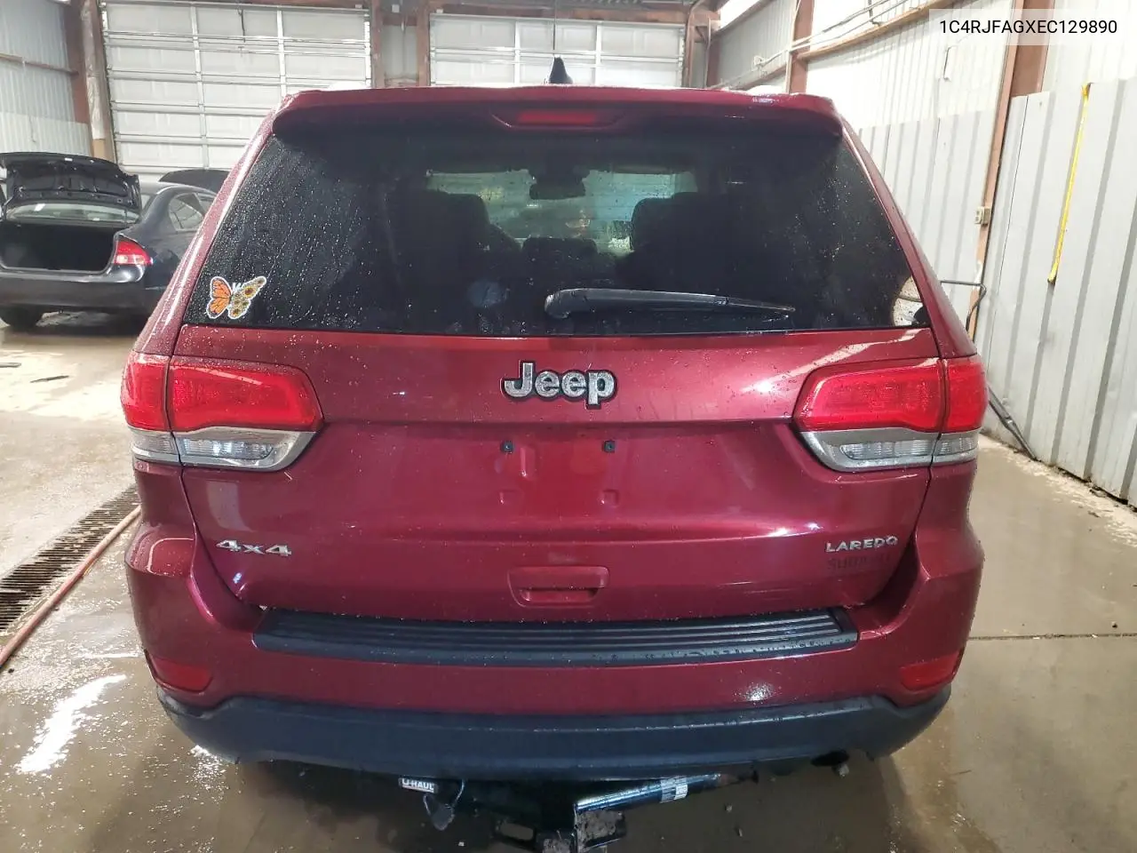 1C4RJFAGXEC129890 2014 Jeep Grand Cherokee Laredo