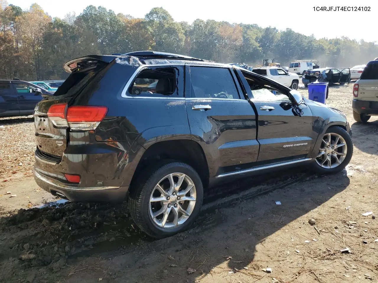 1C4RJFJT4EC124102 2014 Jeep Grand Cherokee Summit