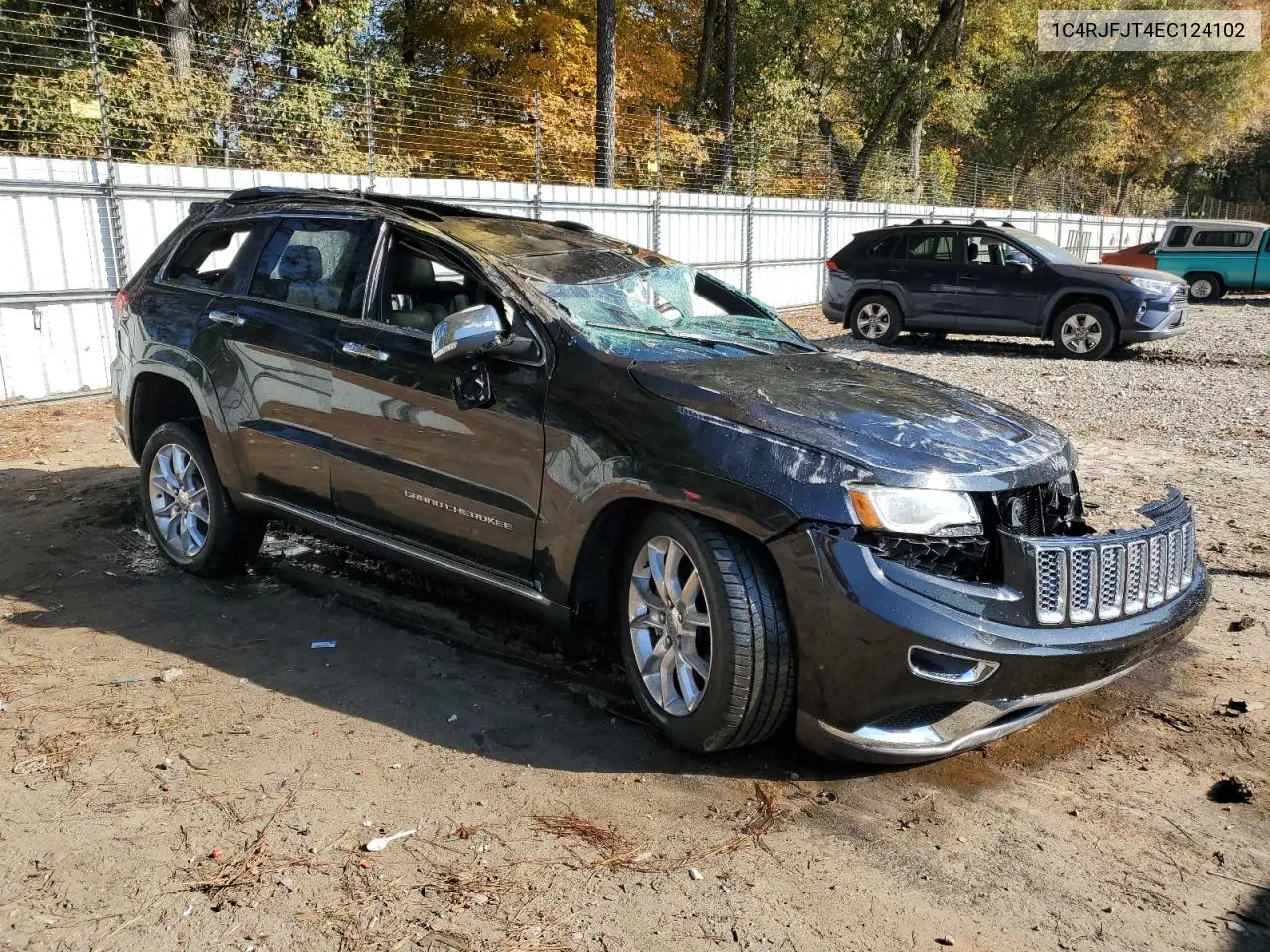 1C4RJFJT4EC124102 2014 Jeep Grand Cherokee Summit