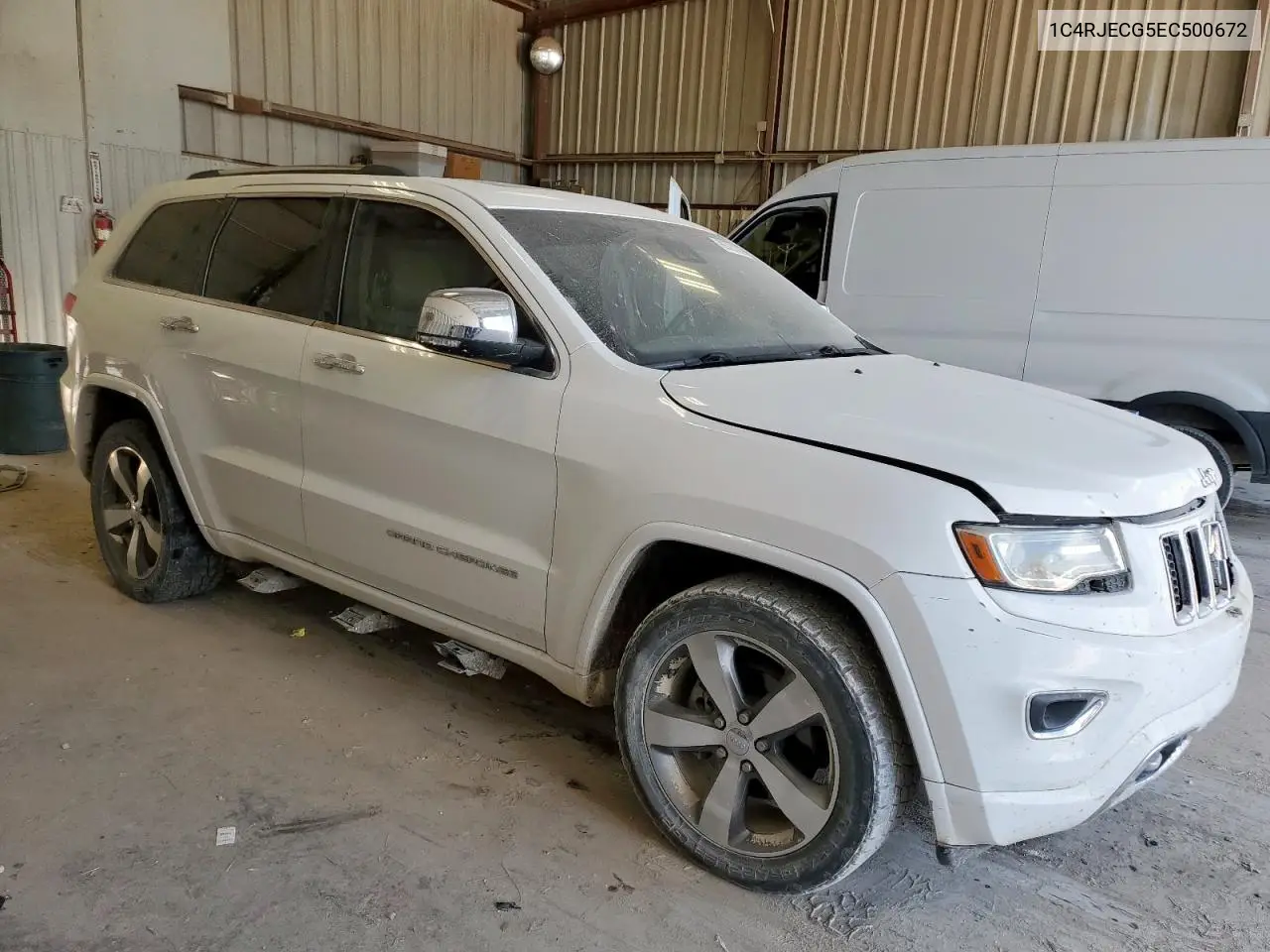 1C4RJECG5EC500672 2014 Jeep Grand Cherokee Overland
