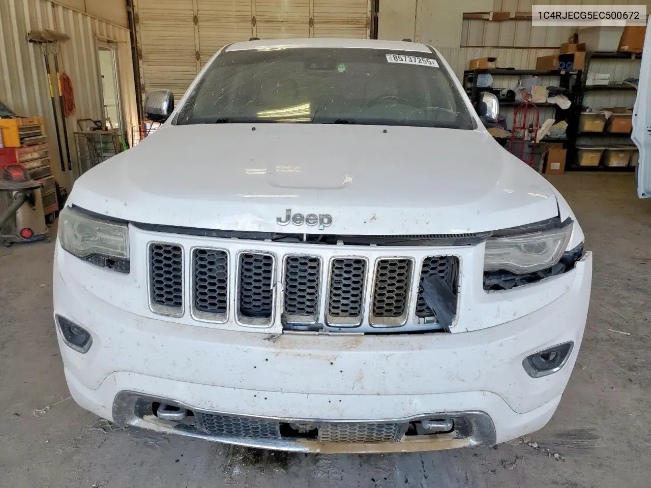 1C4RJECG5EC500672 2014 Jeep Grand Cherokee Overland