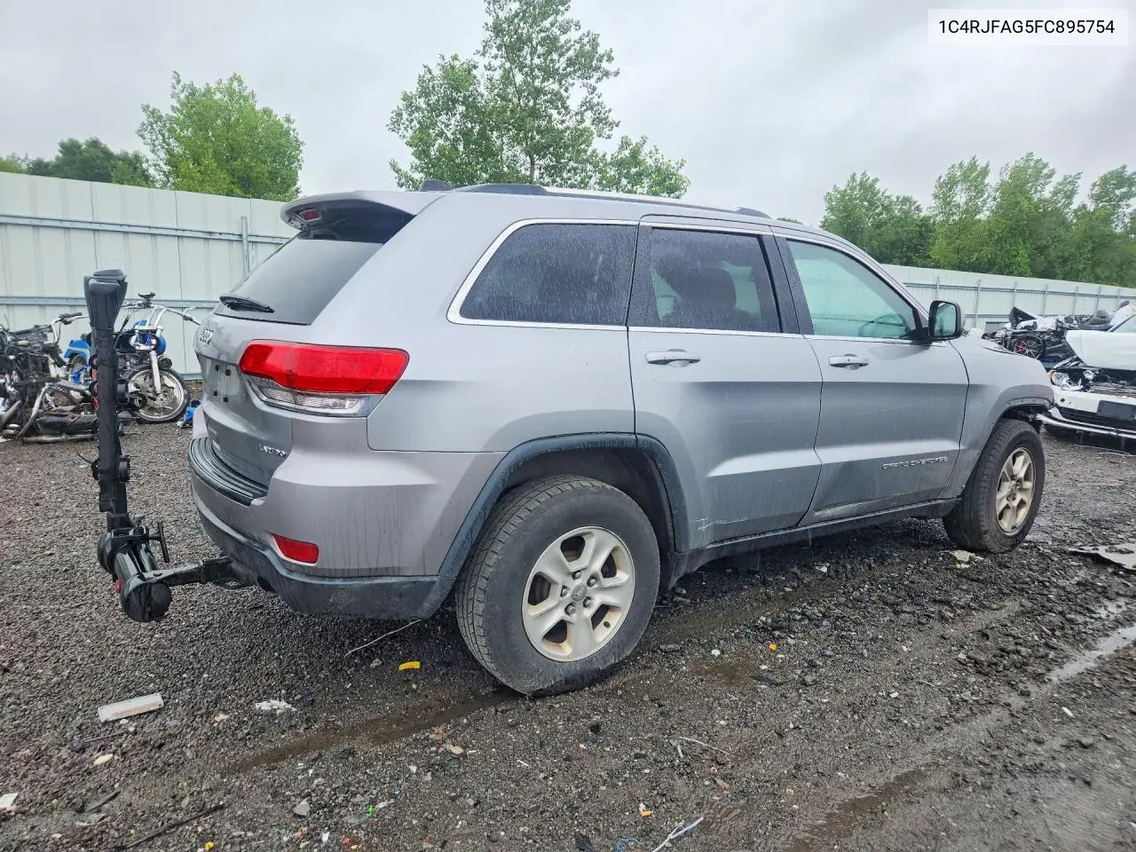 2015 Jeep Grand Cherokee Laredo VIN: 1C4RJFAG5FC895754 Lot: 59830336