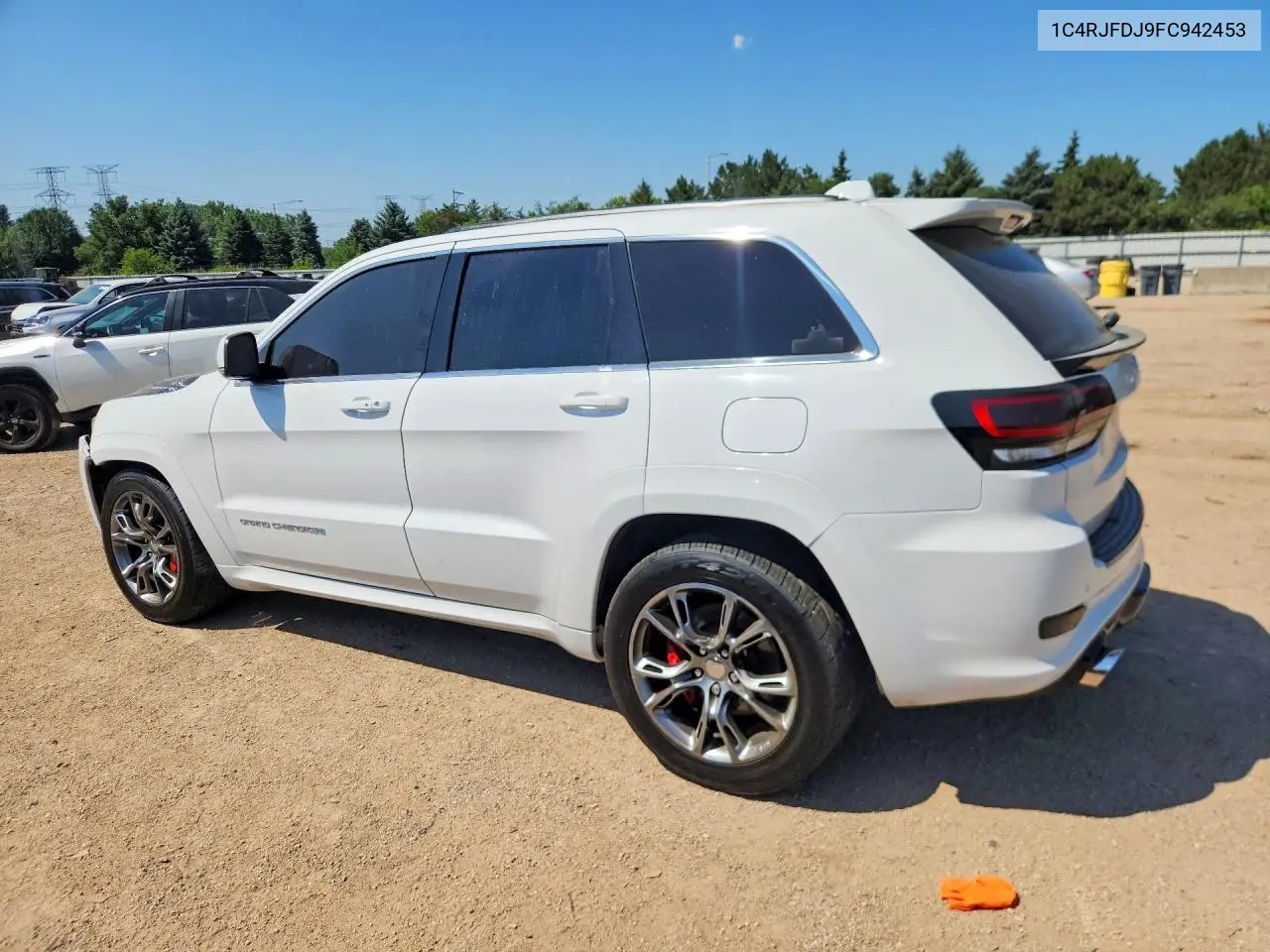 2015 Jeep Grand Cherokee Srt-8 VIN: 1C4RJFDJ9FC942453 Lot: 60179756