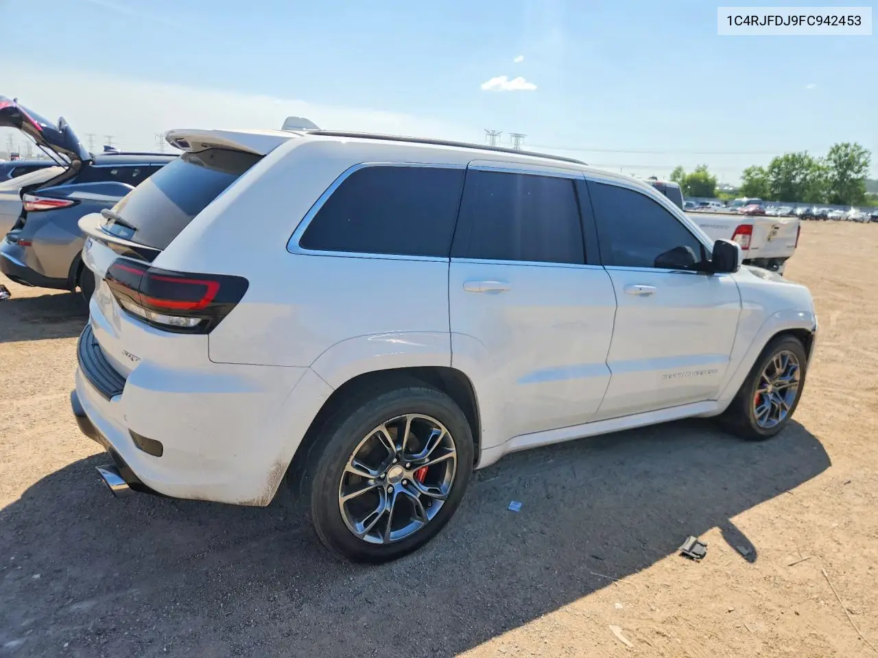 2015 Jeep Grand Cherokee Srt-8 VIN: 1C4RJFDJ9FC942453 Lot: 60179756