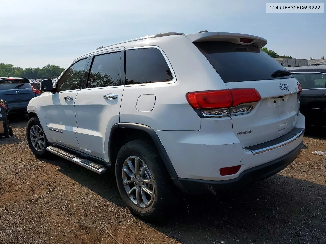 2015 Jeep Grand Cherokee Limited VIN: 1C4RJFBG2FC699222 Lot: 60375866