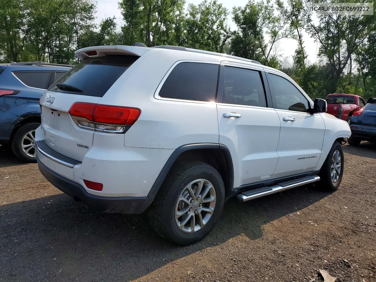 2015 Jeep Grand Cherokee Limited VIN: 1C4RJFBG2FC699222 Lot: 60375866