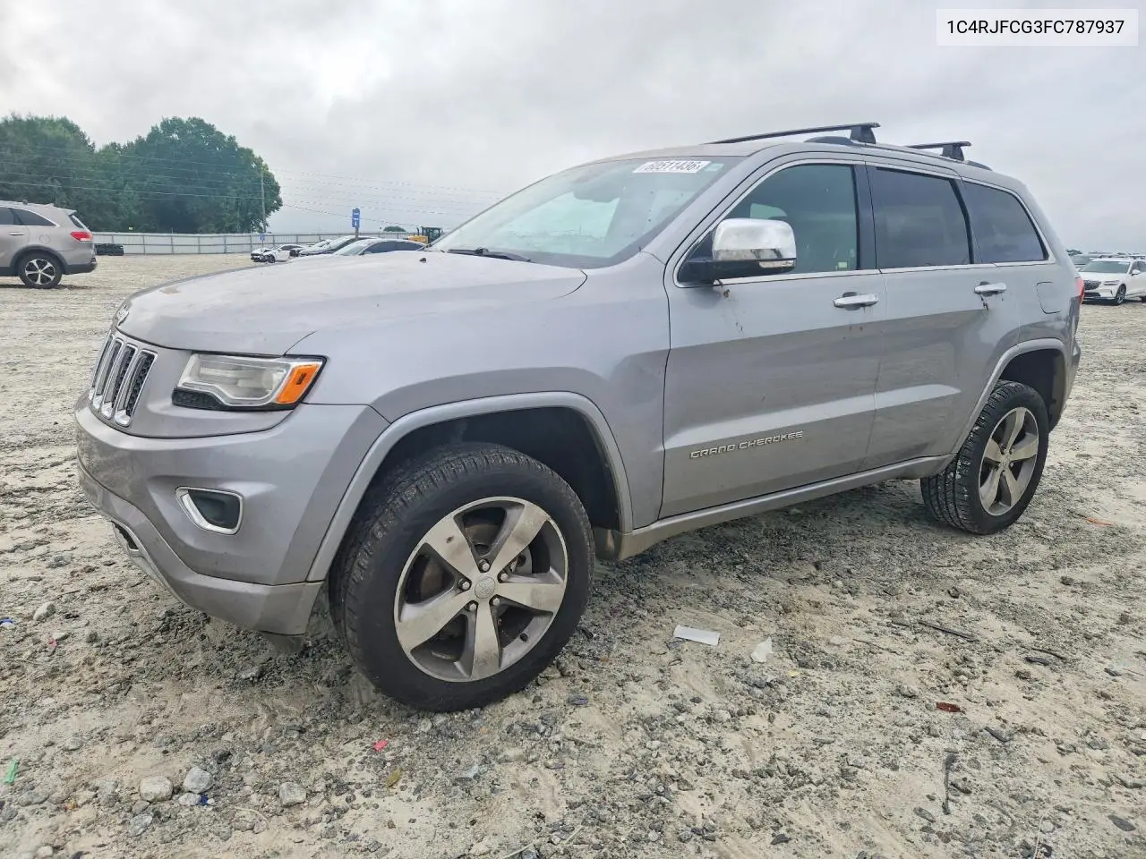 2015 Jeep Grand Cherokee Overland VIN: 1C4RJFCG3FC787937 Lot: 60511436