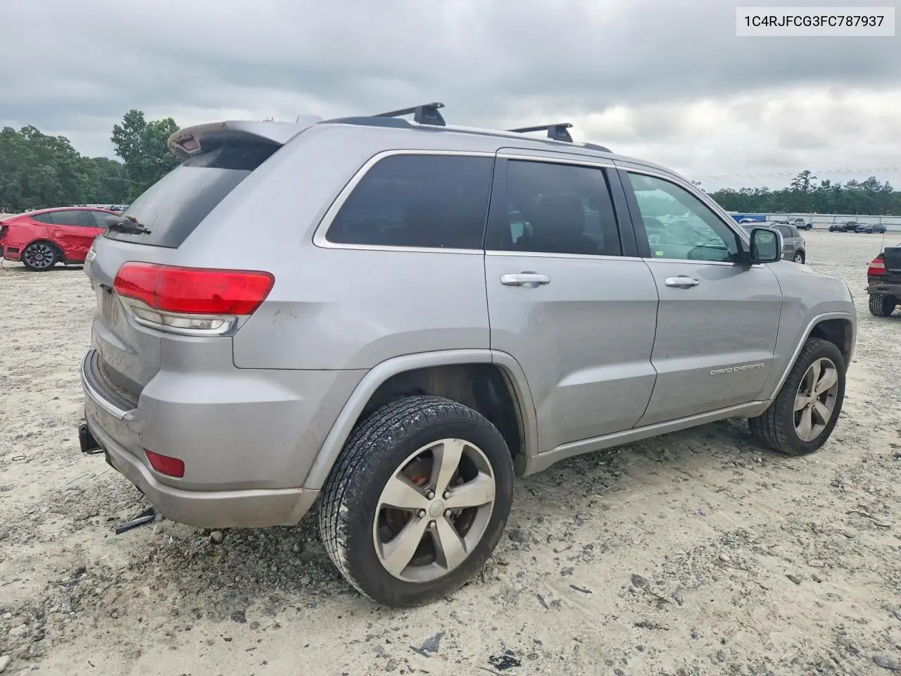 2015 Jeep Grand Cherokee Overland VIN: 1C4RJFCG3FC787937 Lot: 60511436