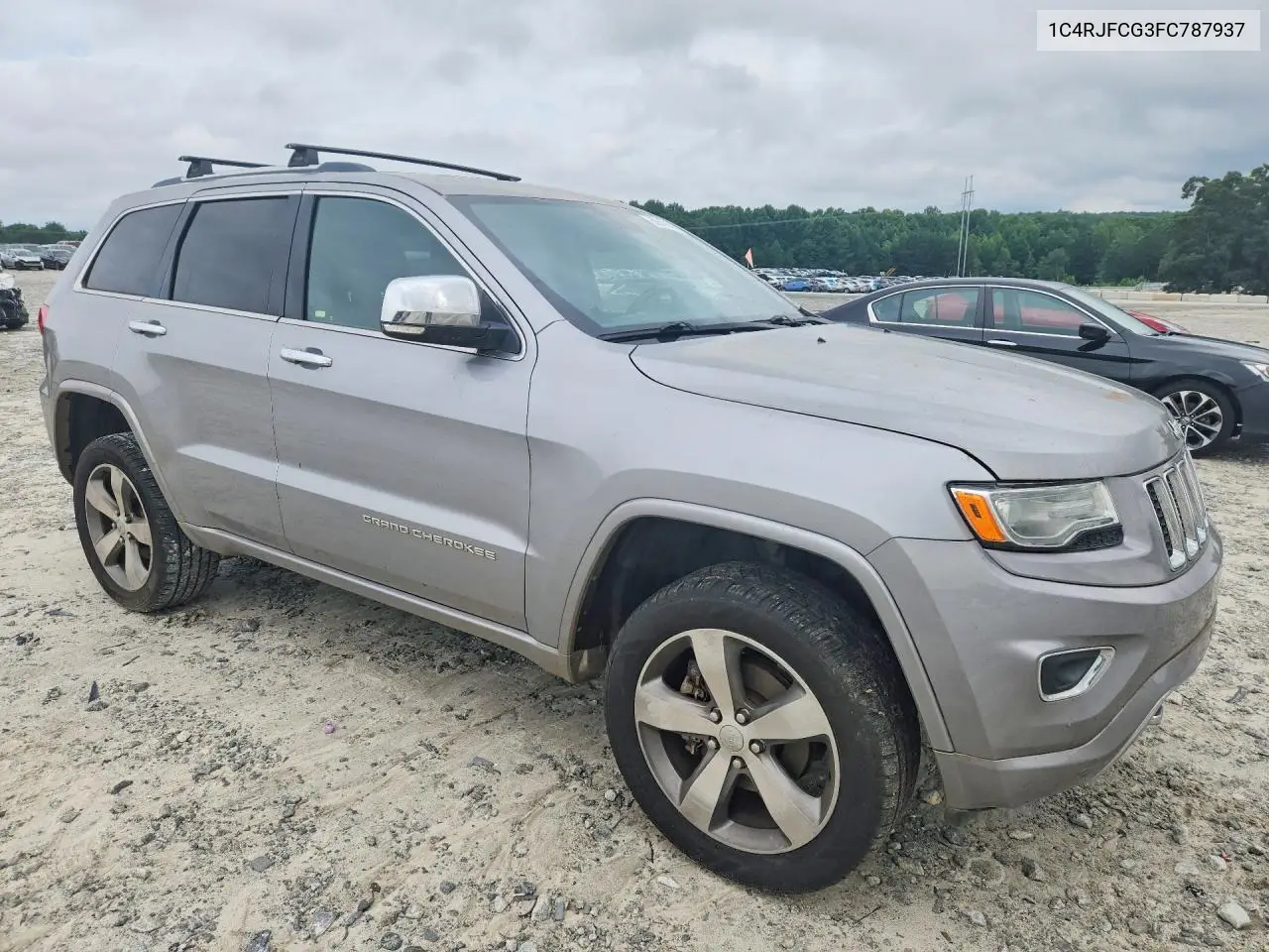 2015 Jeep Grand Cherokee Overland VIN: 1C4RJFCG3FC787937 Lot: 60511436