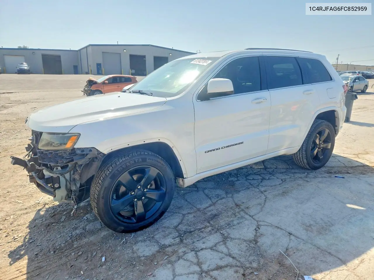 2015 Jeep Grand Cherokee Laredo VIN: 1C4RJFAG6FC852959 Lot: 61342766